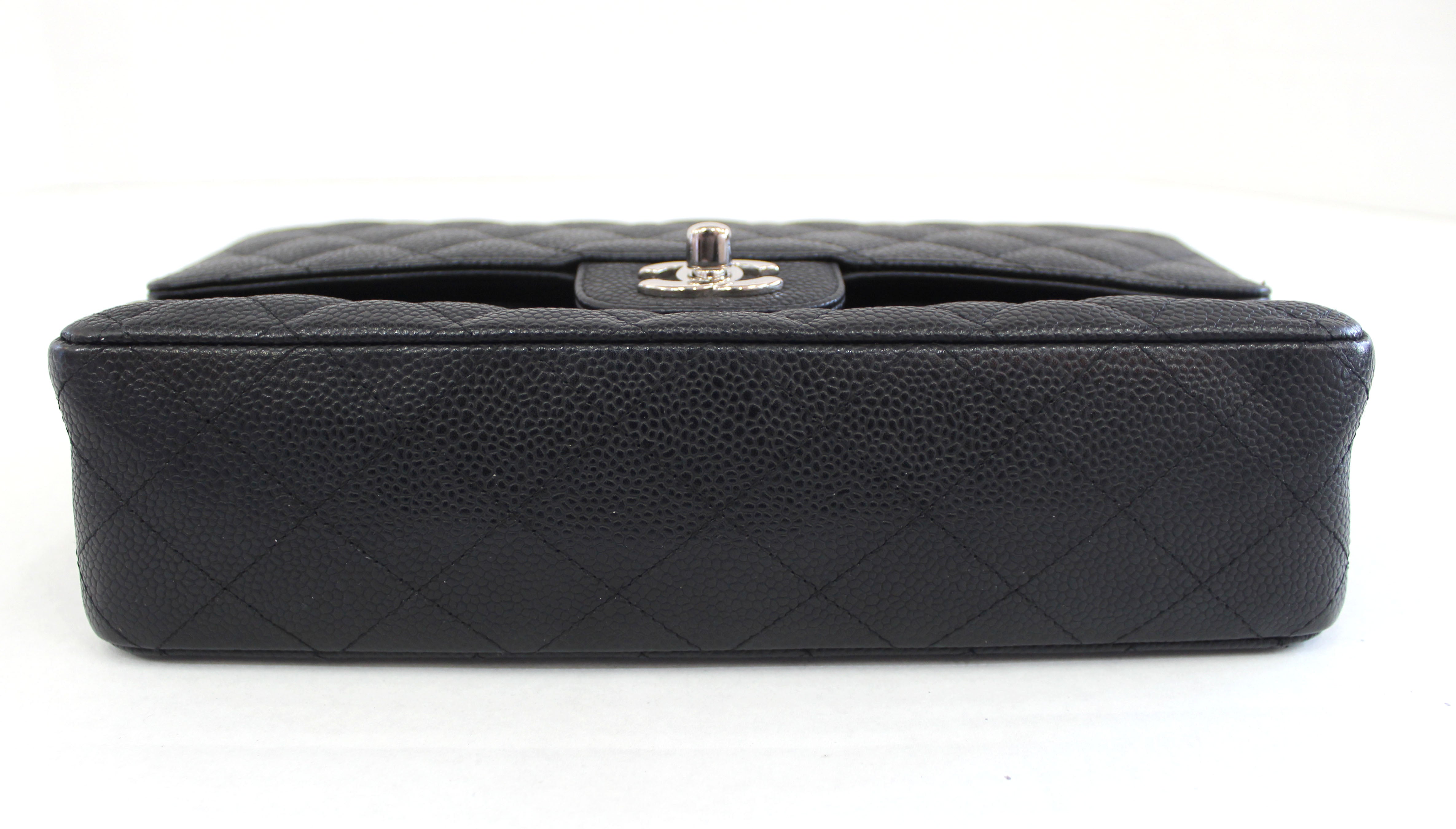 Chanel Vintage Black Coco Paris Double Flap Bag at 1stDibs