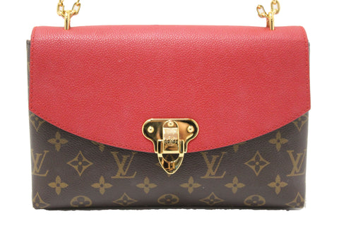 Authentic Louis Vuitton Classic Monogram Saint-Placide Clutch Shoulder Bag