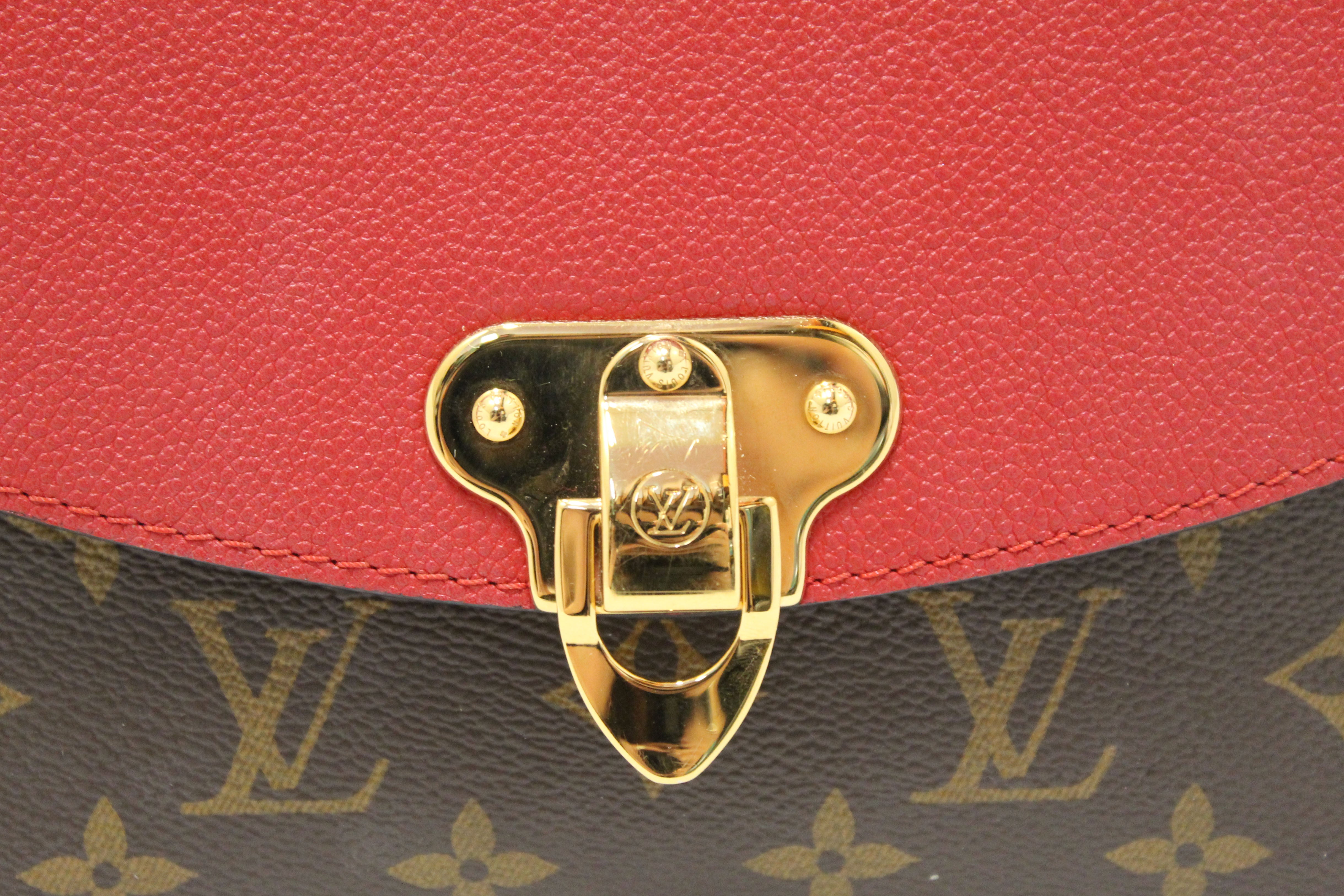 Louis Vuitton Cerise Monogram Canvas and Leather Saint Placide Bag Louis  Vuitton