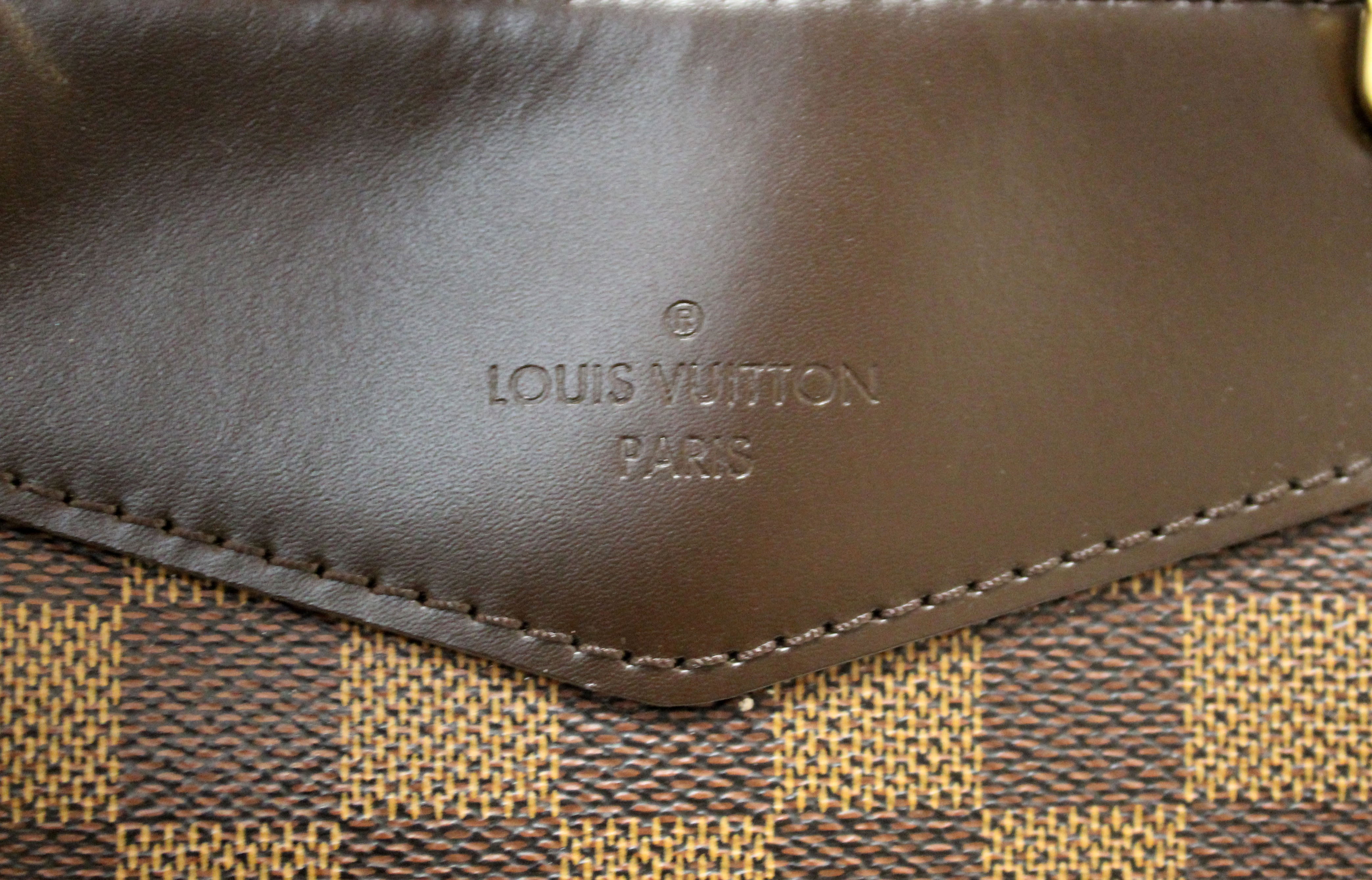 Authentic Louis Vuitton Damier Ebene Westminster PM Shoulder Bag