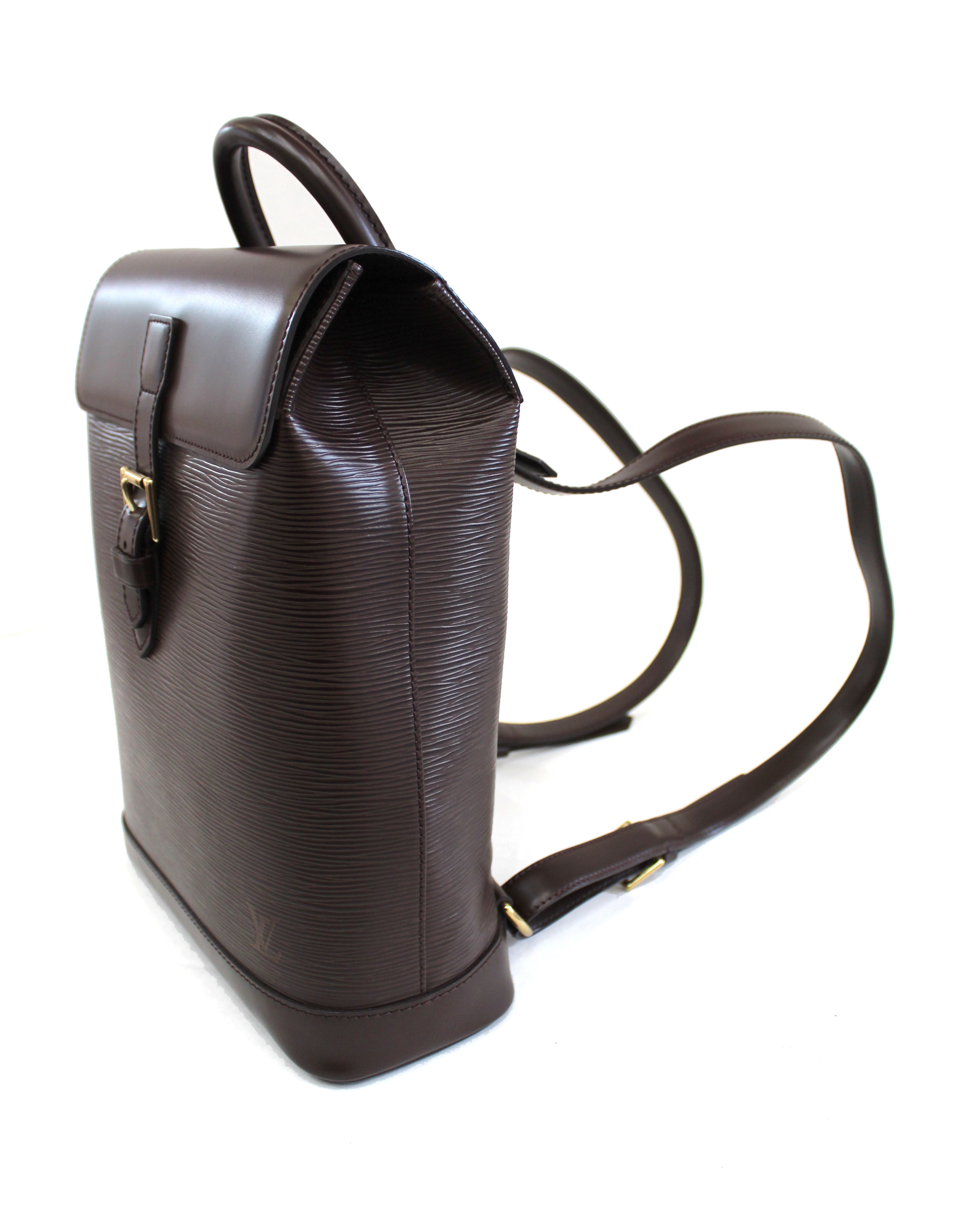 Authentic Louis Vuitton Special Order Brown Epi Leather Soho Backpack – Paris Station Shop Authentic Louis Vuitton Special Order Brown Epi Leather Soho Backpack – Paris Station Shop