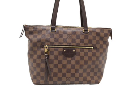 Authentic Louis Vuitton Damier Ebene Iena PM Shoulder Bag