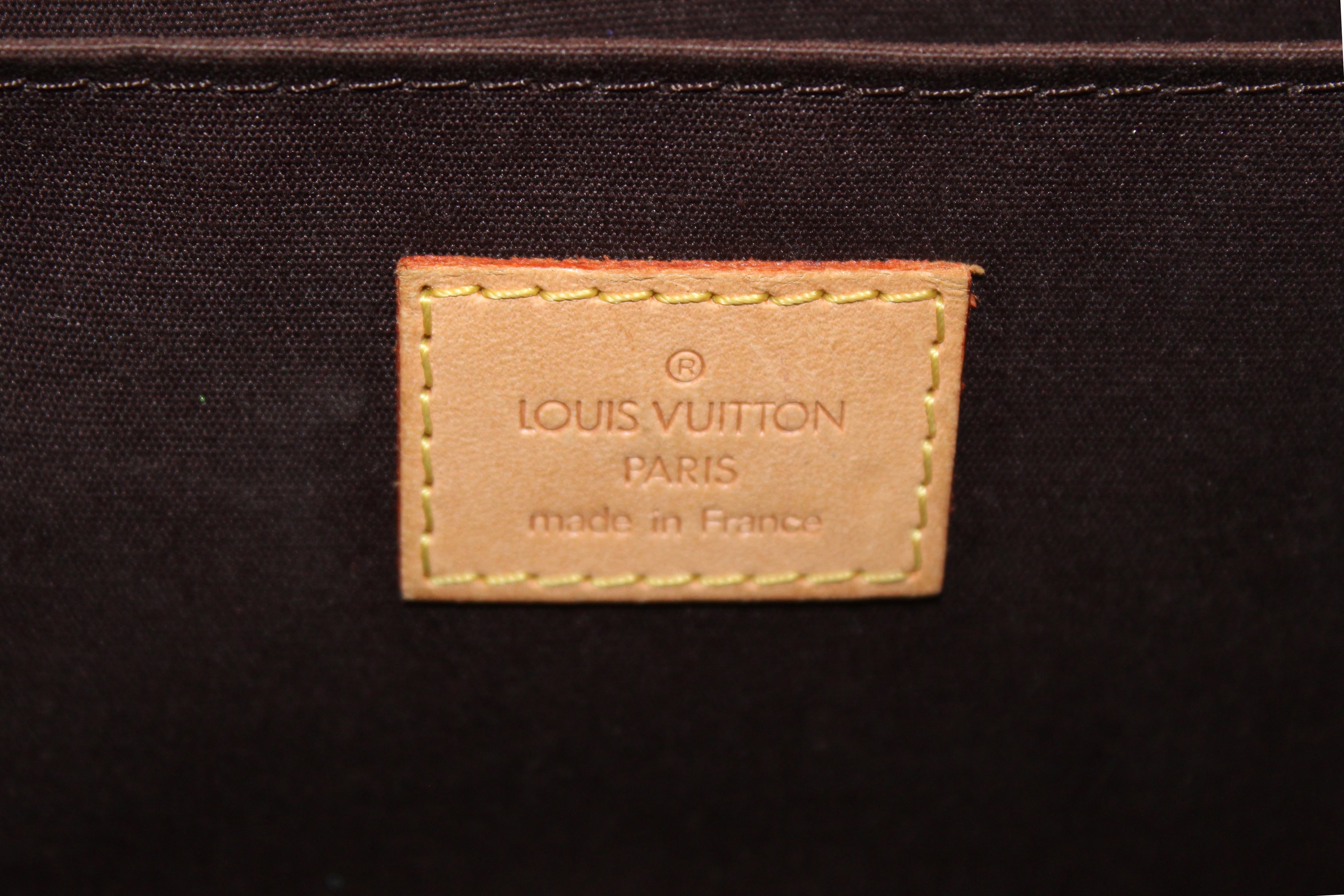 Authentic Louis Vuitton Amarante Monogram Vernis Leather Roxbury Drive –  Paris Station Shop