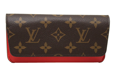 Authentic NEW Louis Vuitton Classic Monogram Canvas Woody Glasses Case