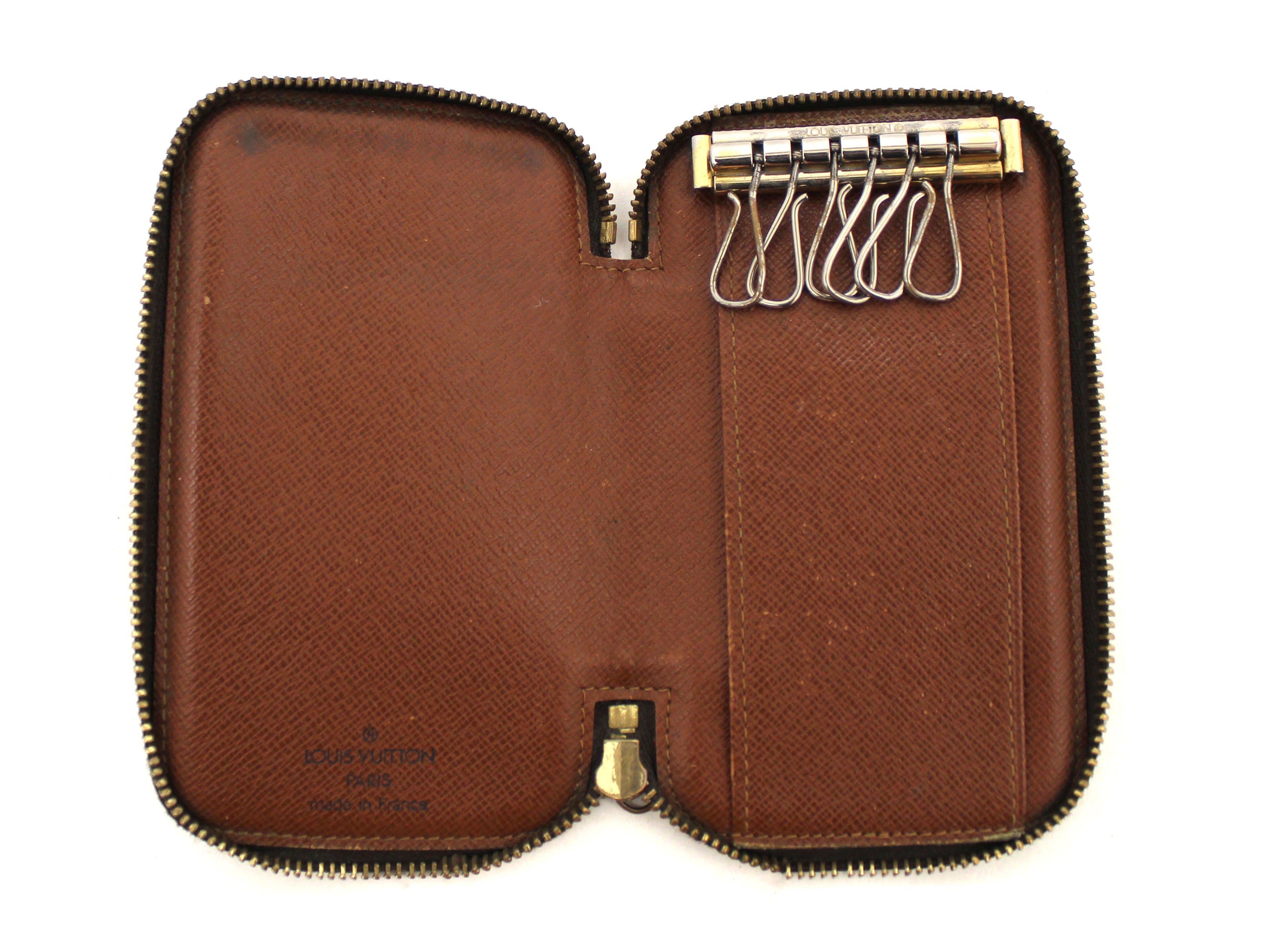 Louis-Vuitton-Monogram-Multicles-Rond-PM-Key-Case-Brown-M60115