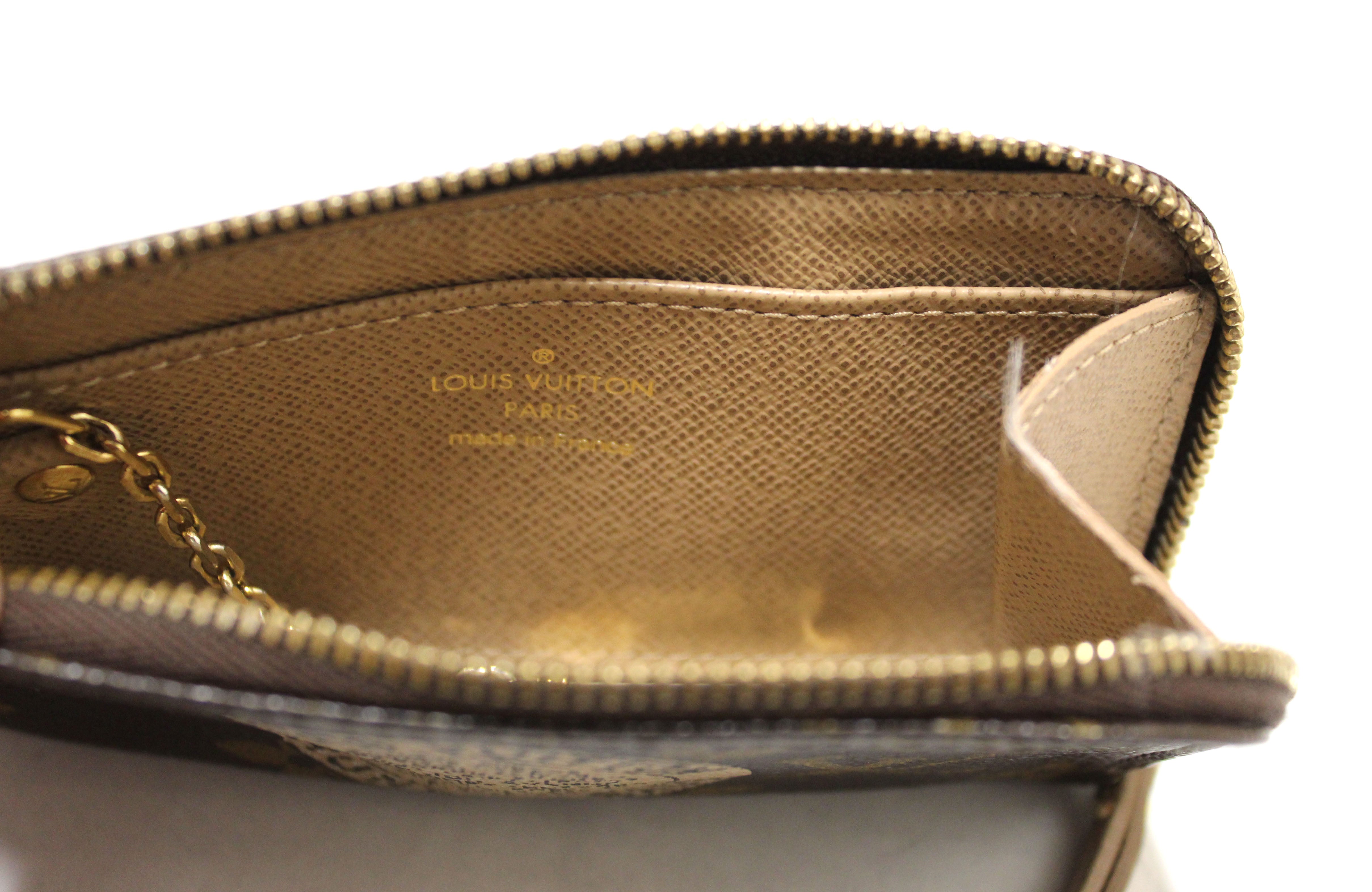 Louis Vuitton Monogram Trunks Key Pouch - LVLENKA Luxury Consignment