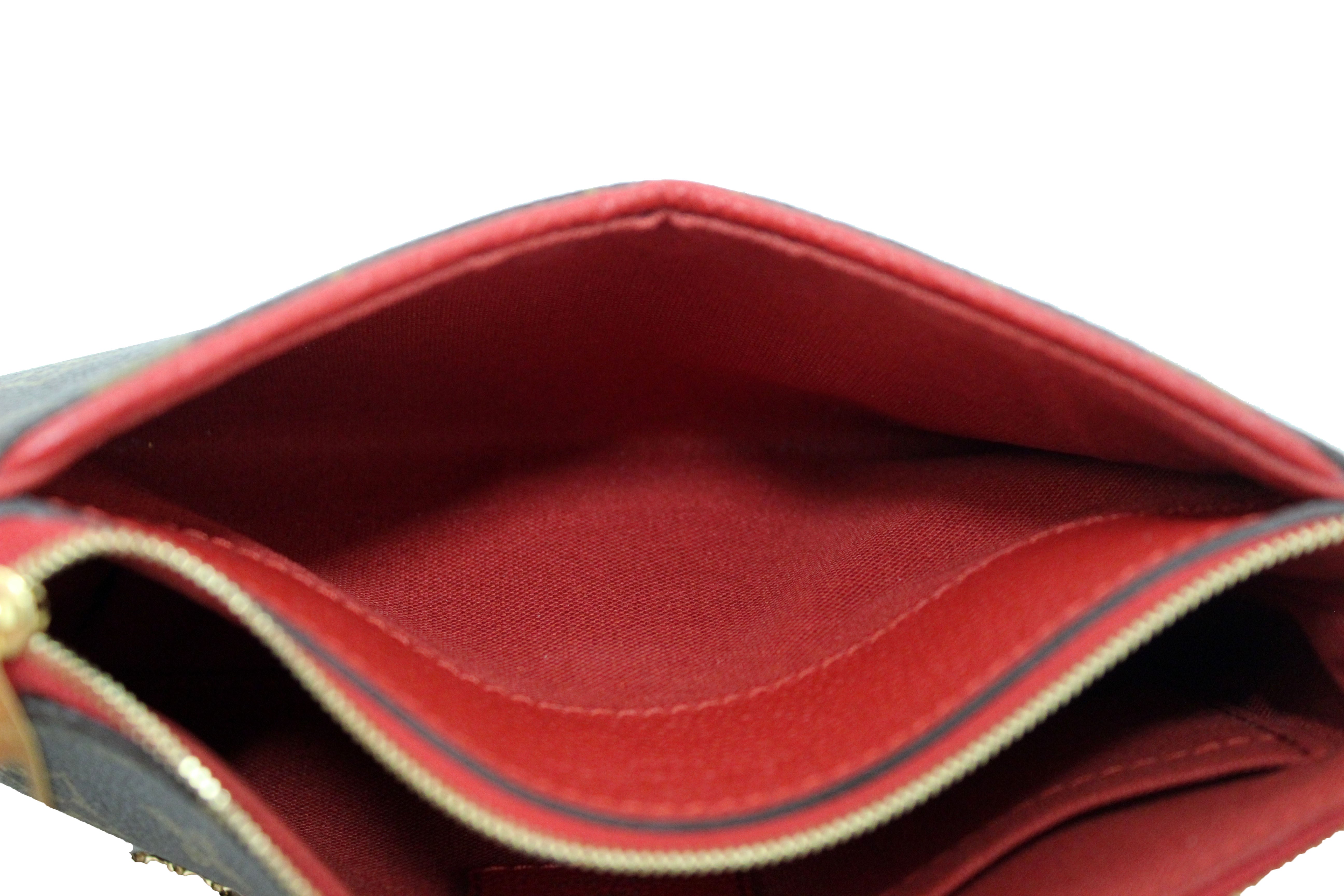 Vintage Louis Vuitton red Pallas clutch ♥️ Can be - Depop