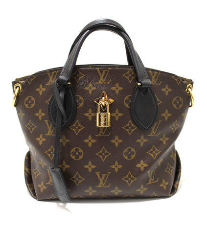 Authentic Louis Vuitton Monogram Flower Zipped Tote BB Hand/Shoulder Bag