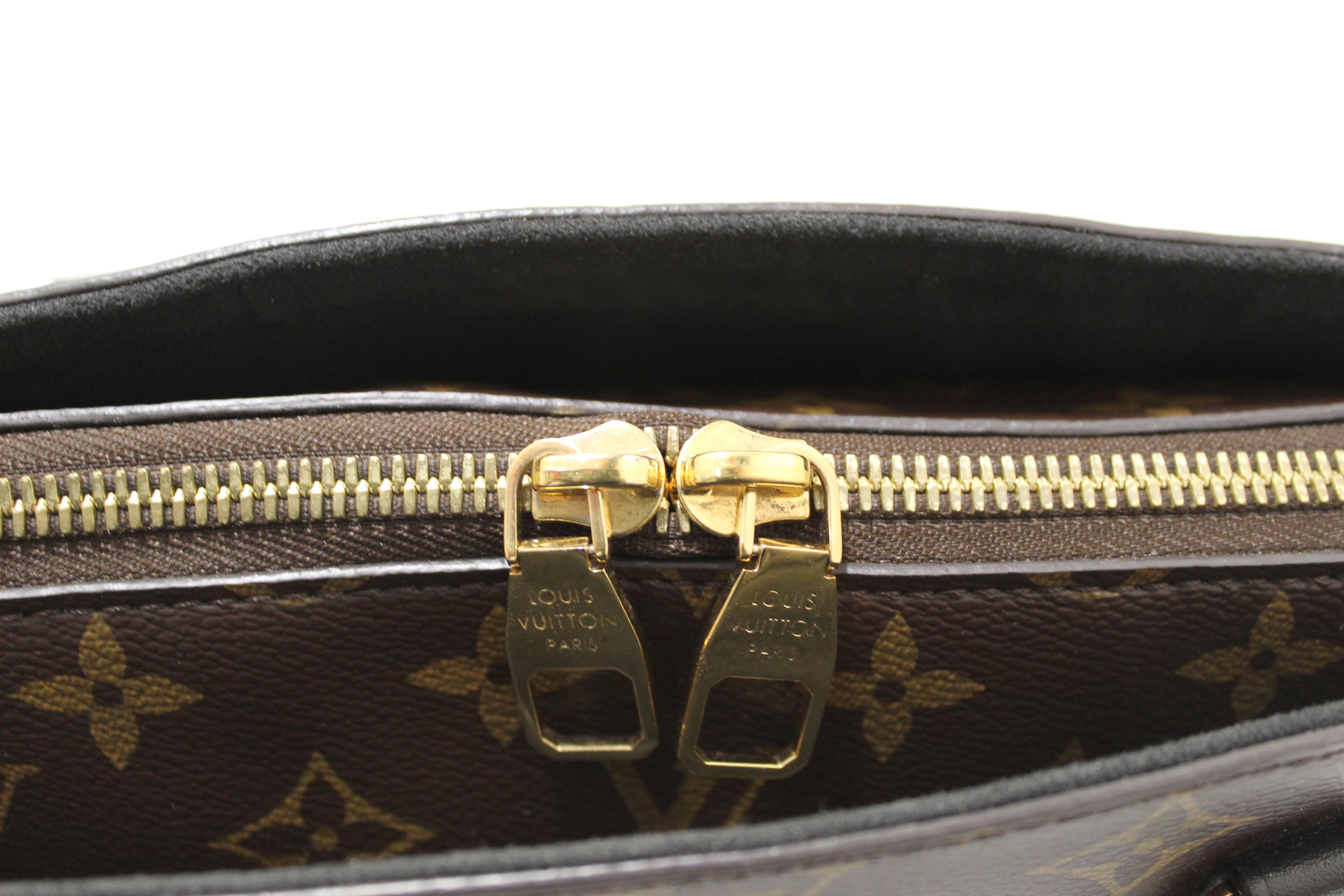 Authentic Louis Vuitton Monogram Flower Zipped Tote BB Hand/Shoulder Bag