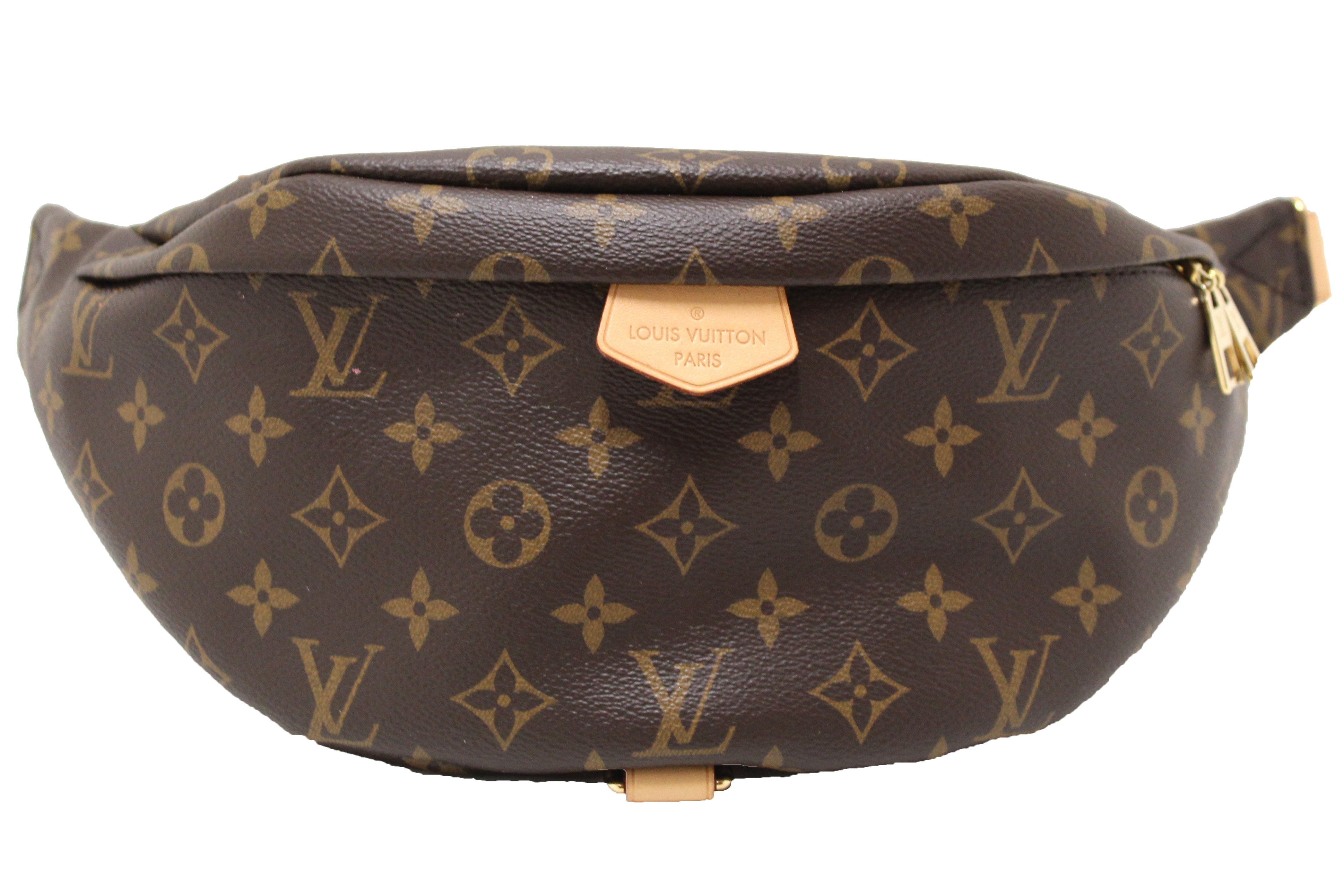 Louis Vuitton Bumbag Monogram Brown in Coated Canvas with Gold