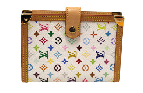 Authentic New Louis Vuitton White Monogram Multicolor Agenda PM