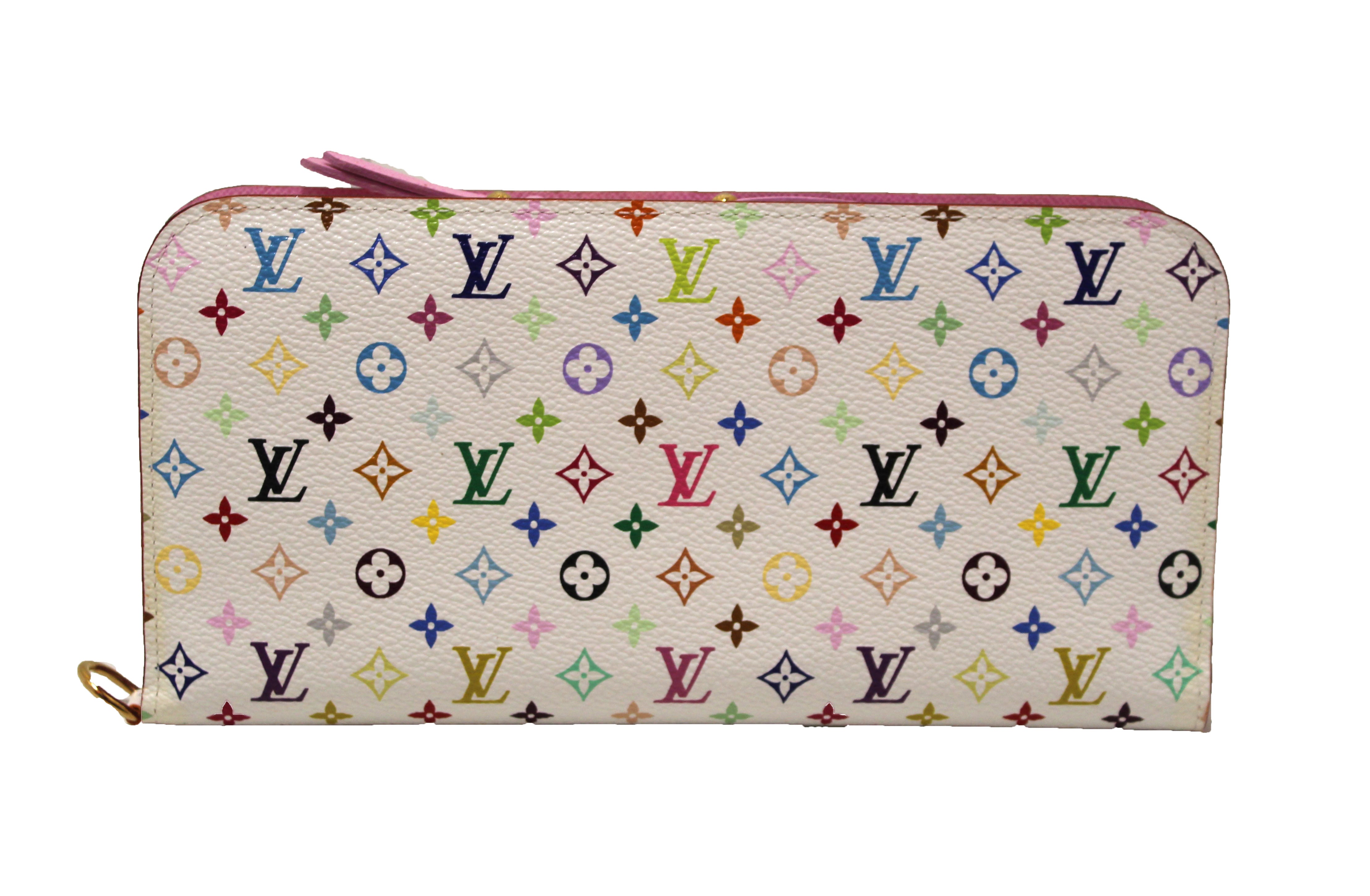 Louis Vuitton Monogram Multicolore Insolite Wallet - White Wallets