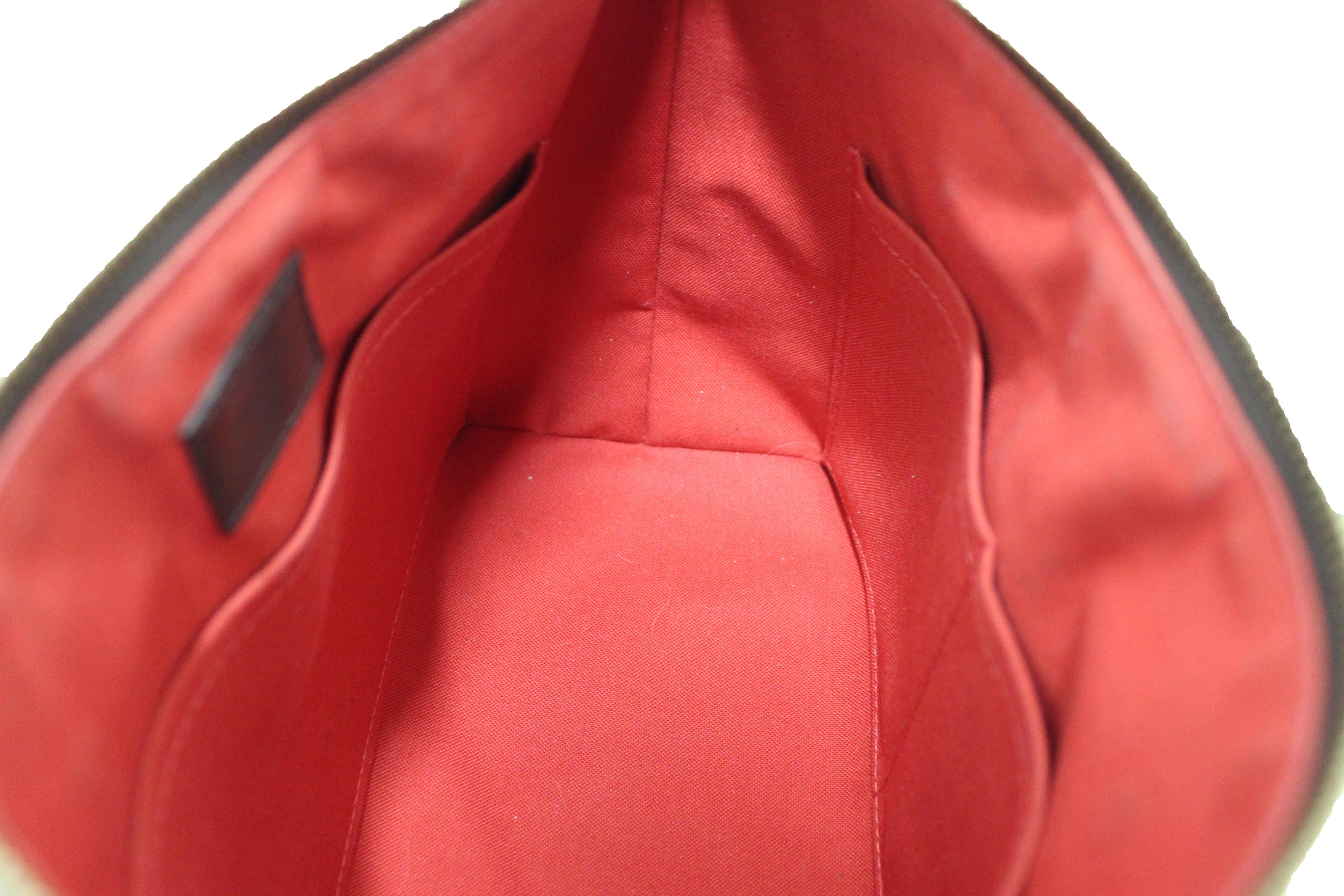 Authentic Louis Vuitton Damier Siena PM Shoulder Messenger Bag With Long Strap