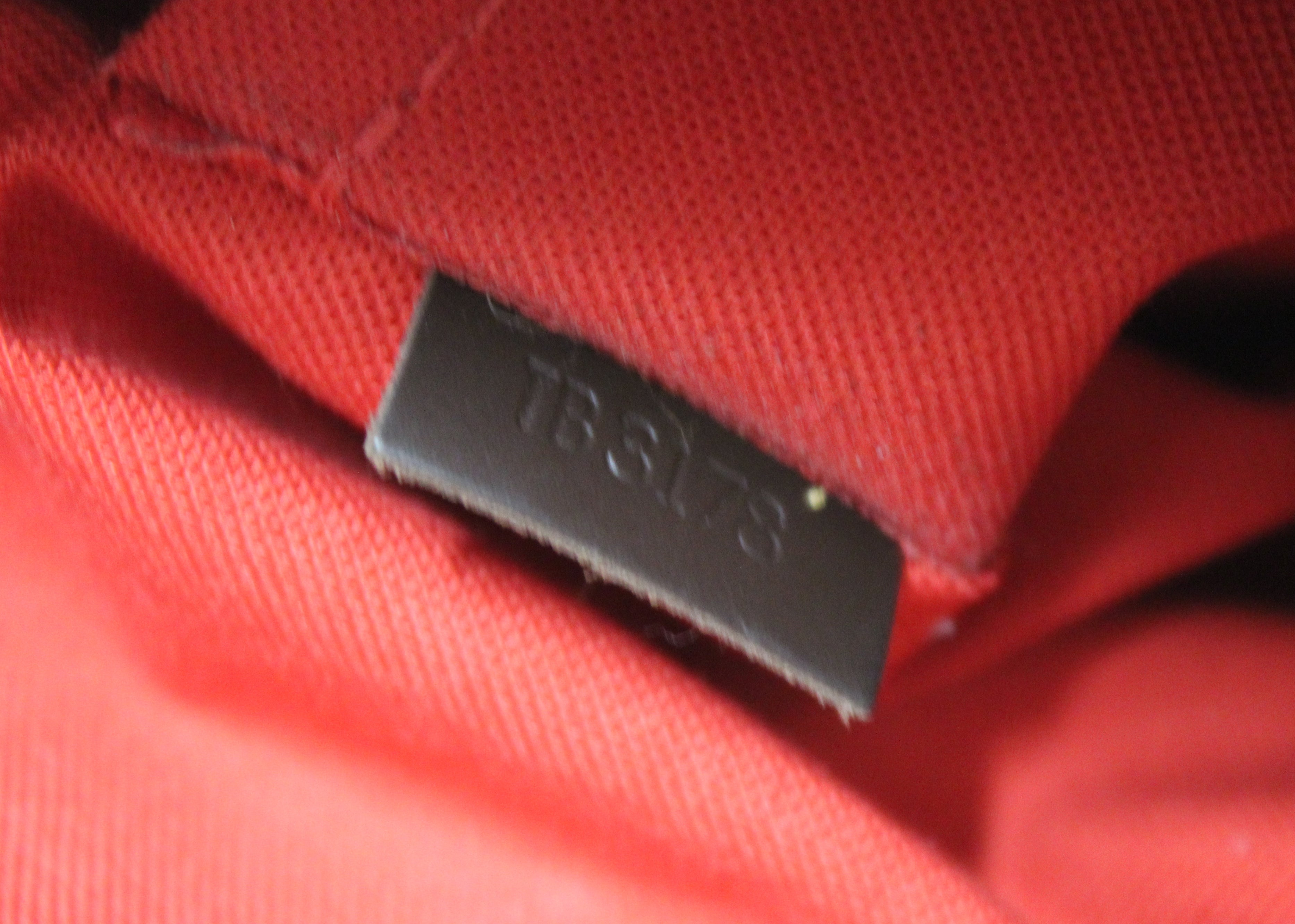 Authentic Louis Vuitton Damier Siena PM Shoulder Messenger Bag With Long Strap