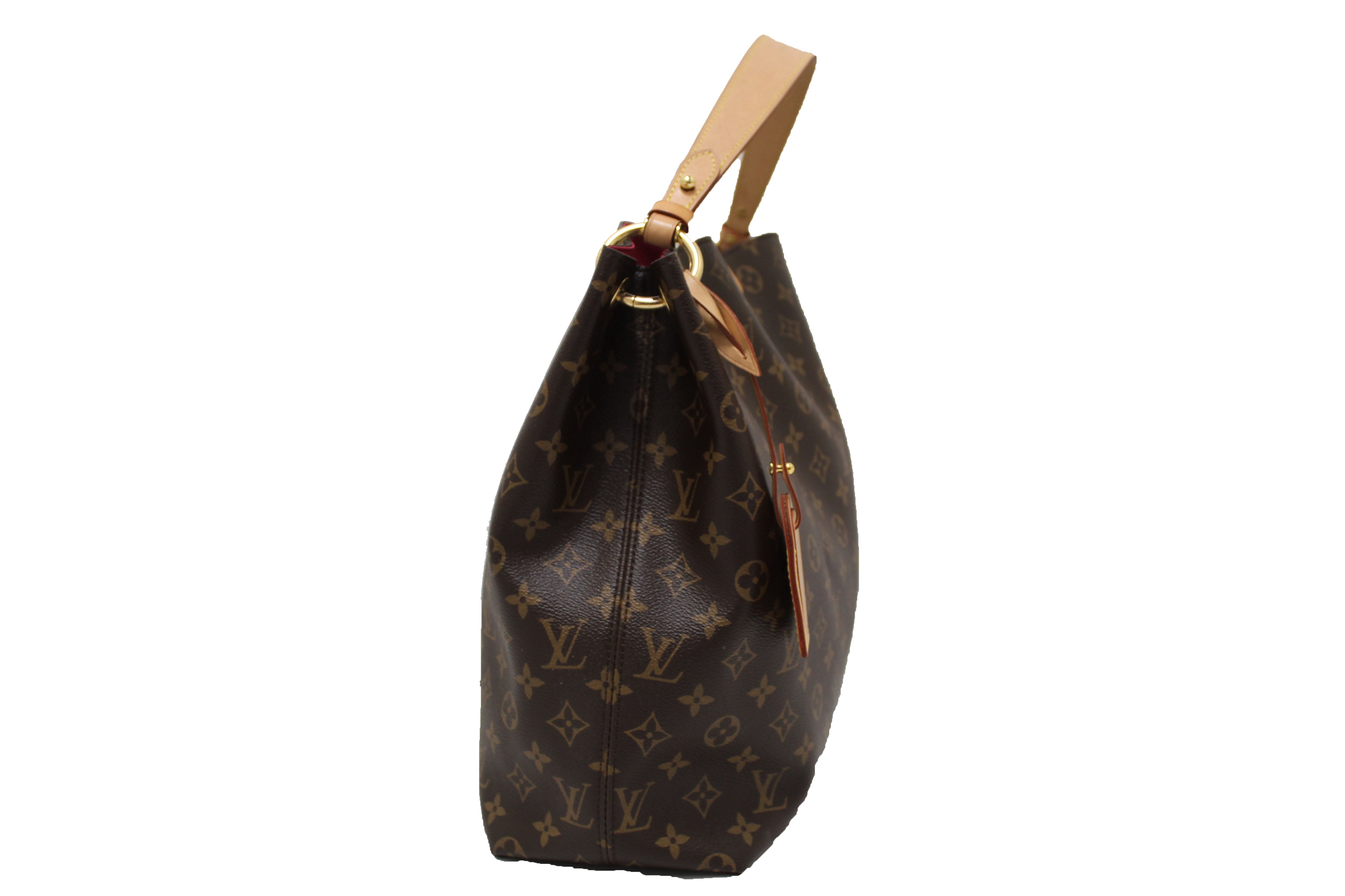 Authentic Louis Vuitton Classic Monogram Graceful PM Hobo Shoulder Bag –  Paris Station Shop