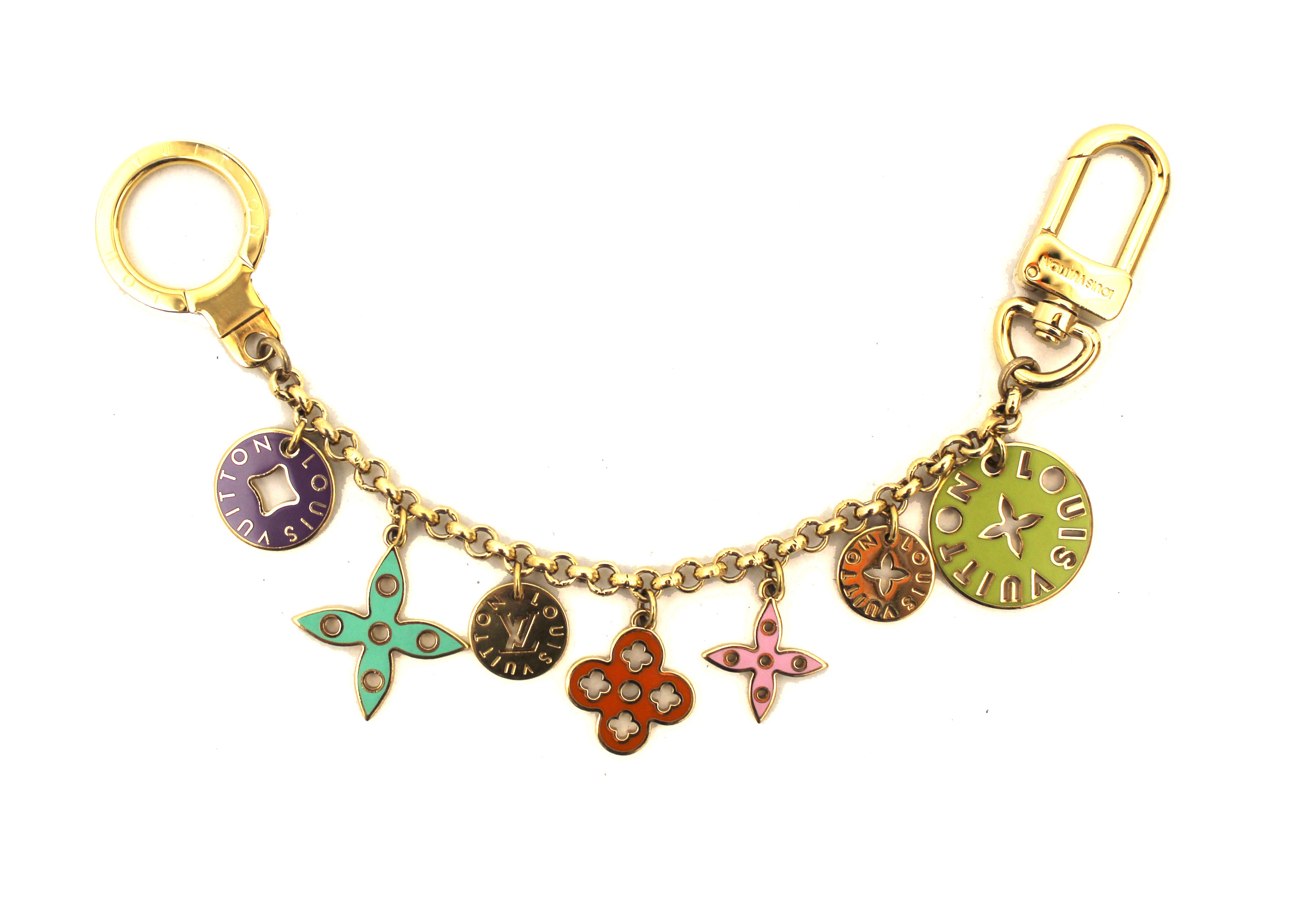 Louis Vuitton Flower Full Station Necklace - Brass Station