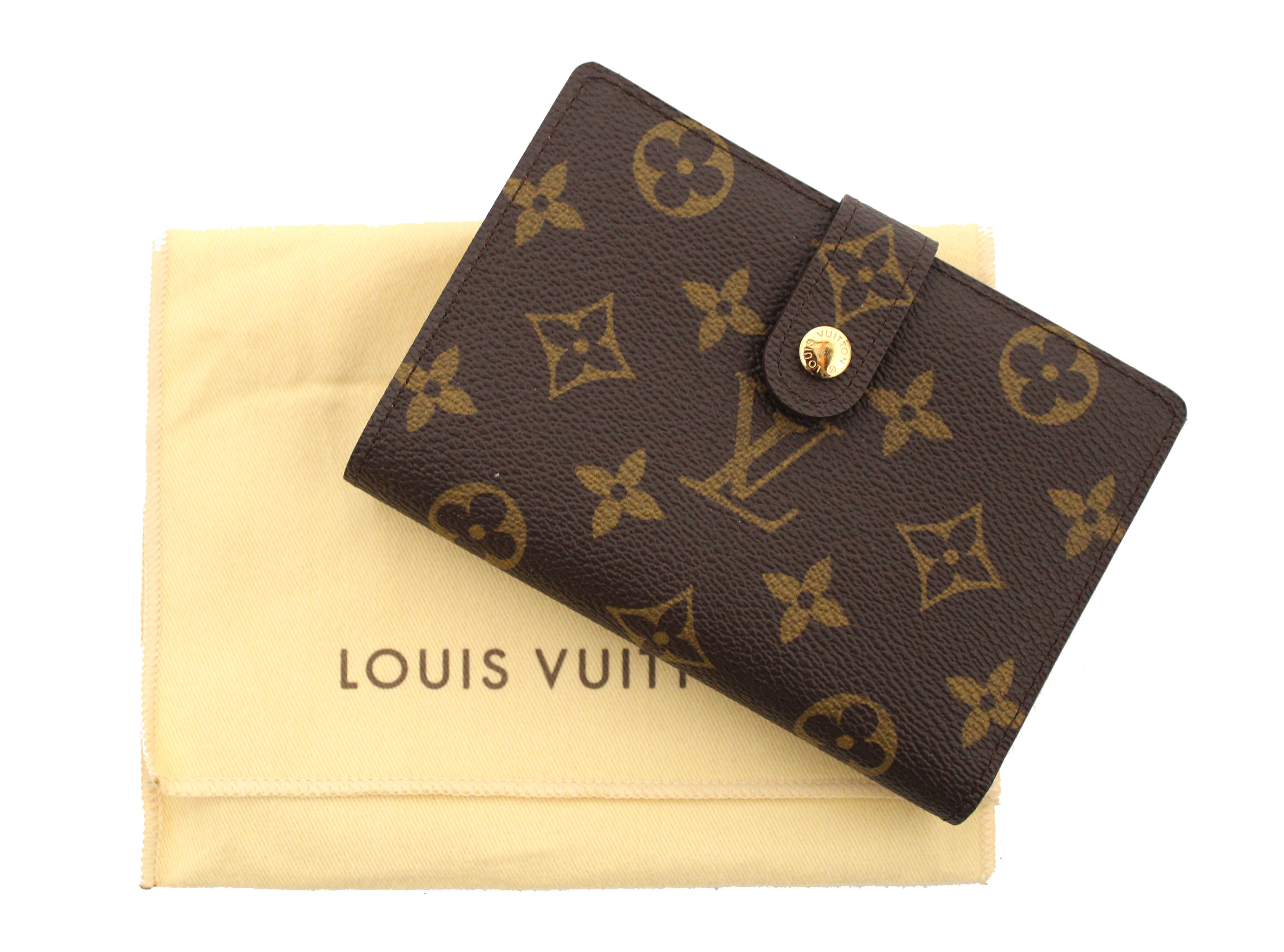 Authentic NEW Louis Vuitton Monogram Canvas French Wallet