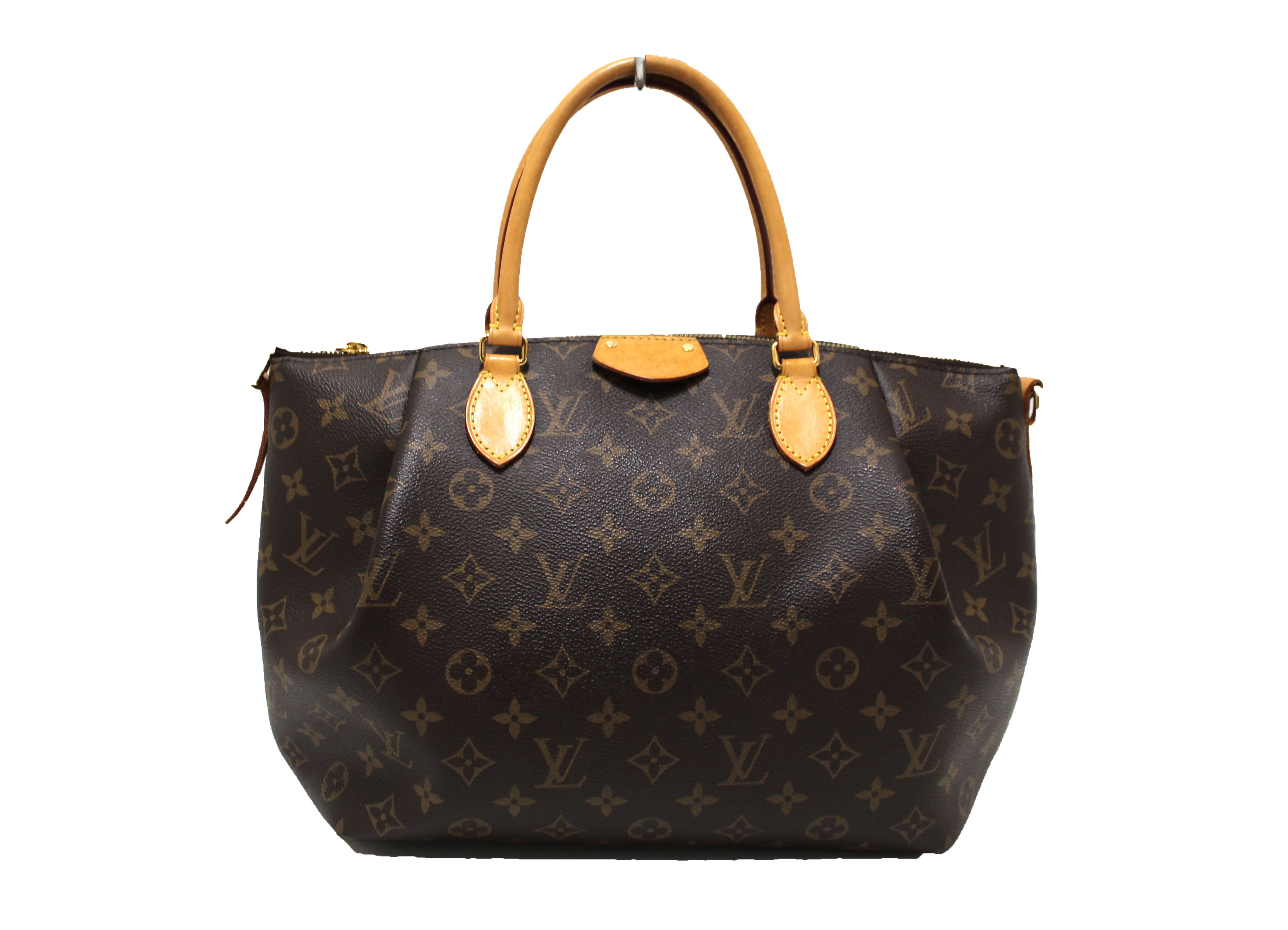 Authentic Louis Vuitton Classic Monogram Turenne MM Hand/Crossbody Bag