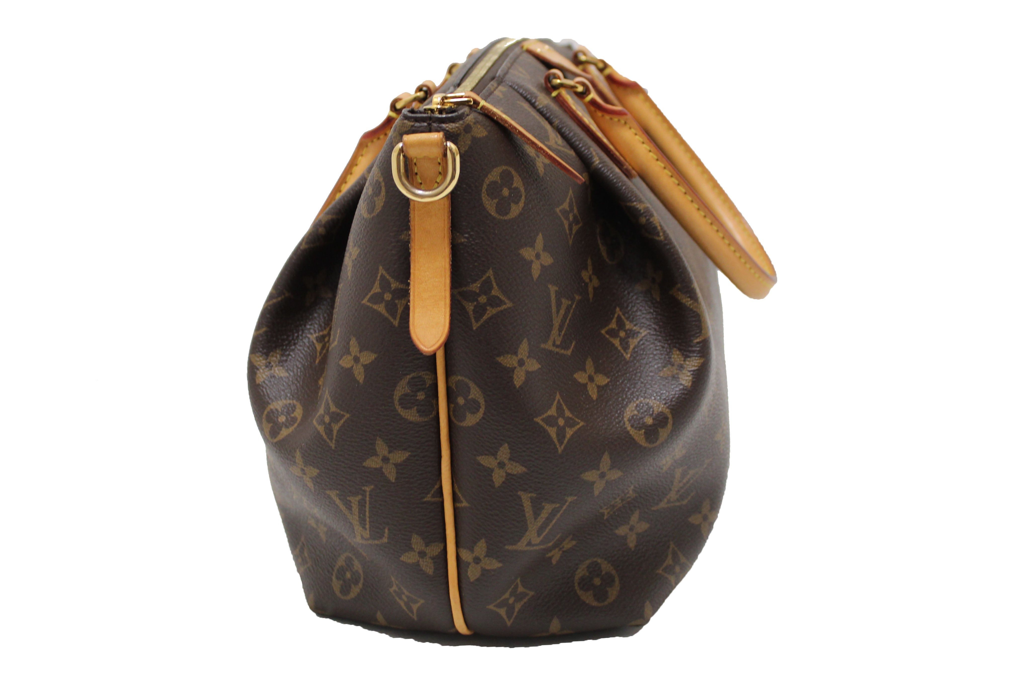 Authentic Louis Vuitton Classic Monogram Turenne MM Hand/Crossbody Bag