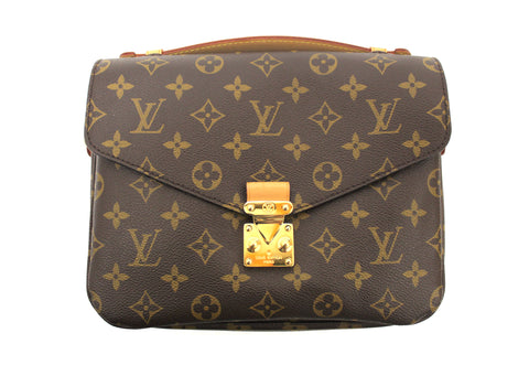 Authentic Louis Vuitton Monogram Pochette Metis Messenger Crossbody Bag