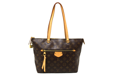 Authentic Louis Vuitton Classic Monogram Canvas Iena PM Shoulder Tote Bag