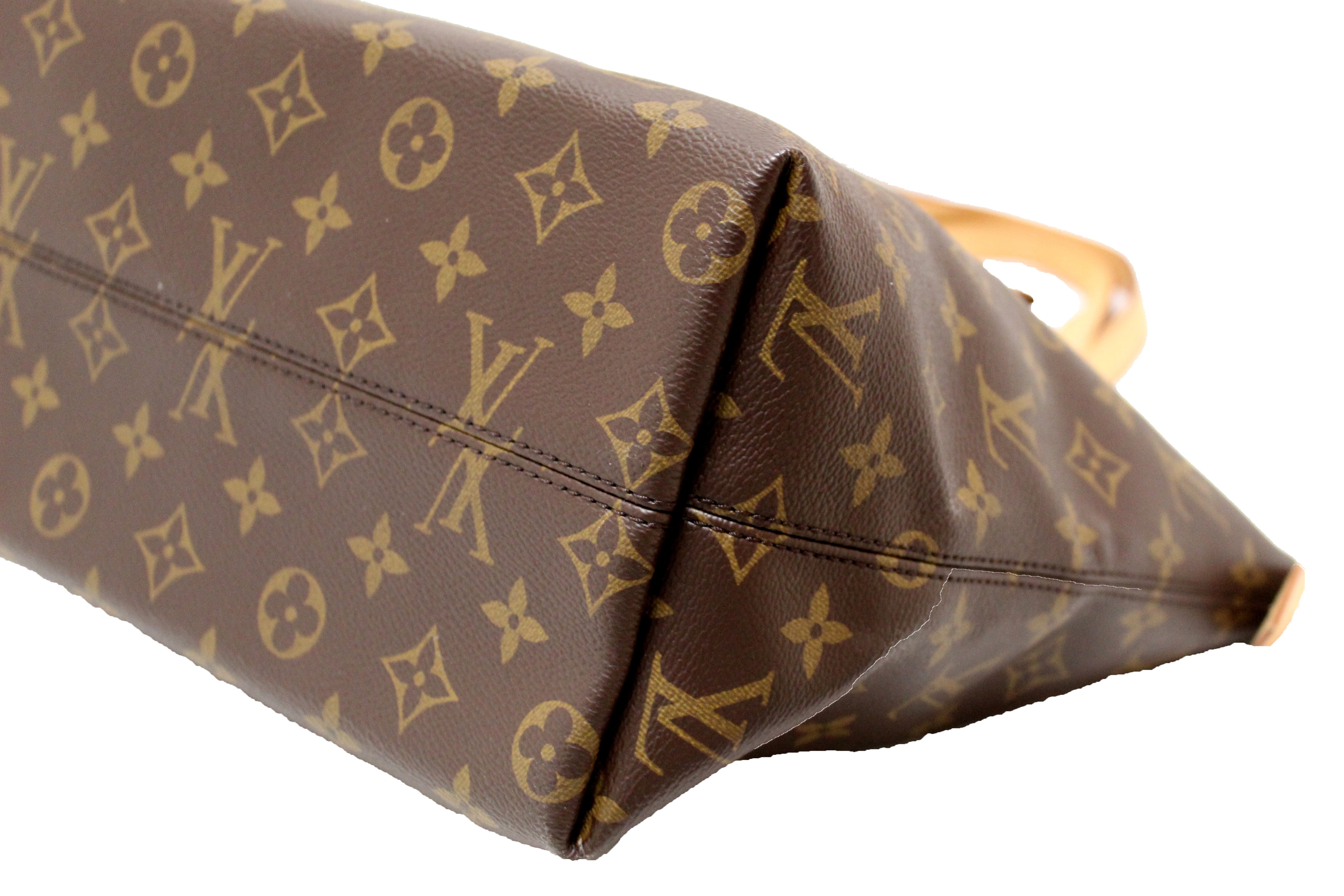 Louis Vuitton Iena Shoulder Bag PM Brown Leather