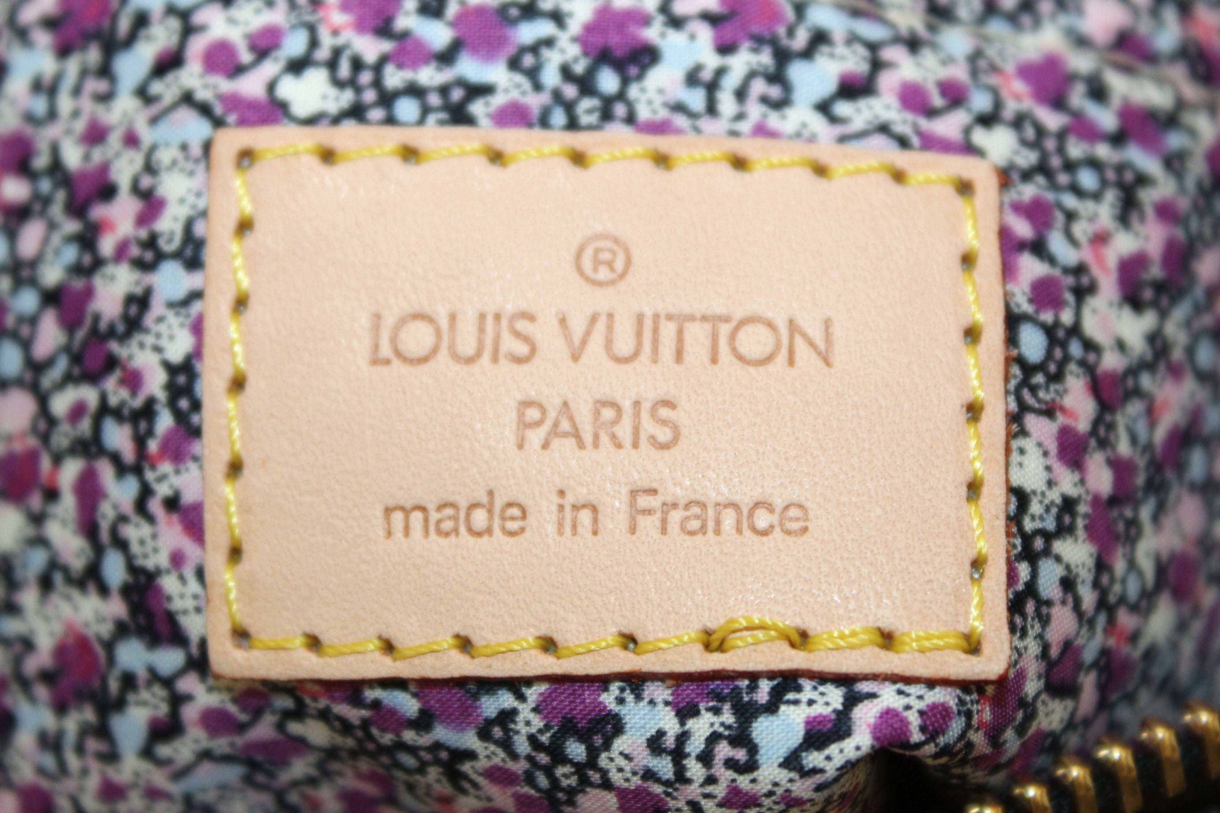 Louis Vuitton Black Monogram Denim Limited Edition Patchwork