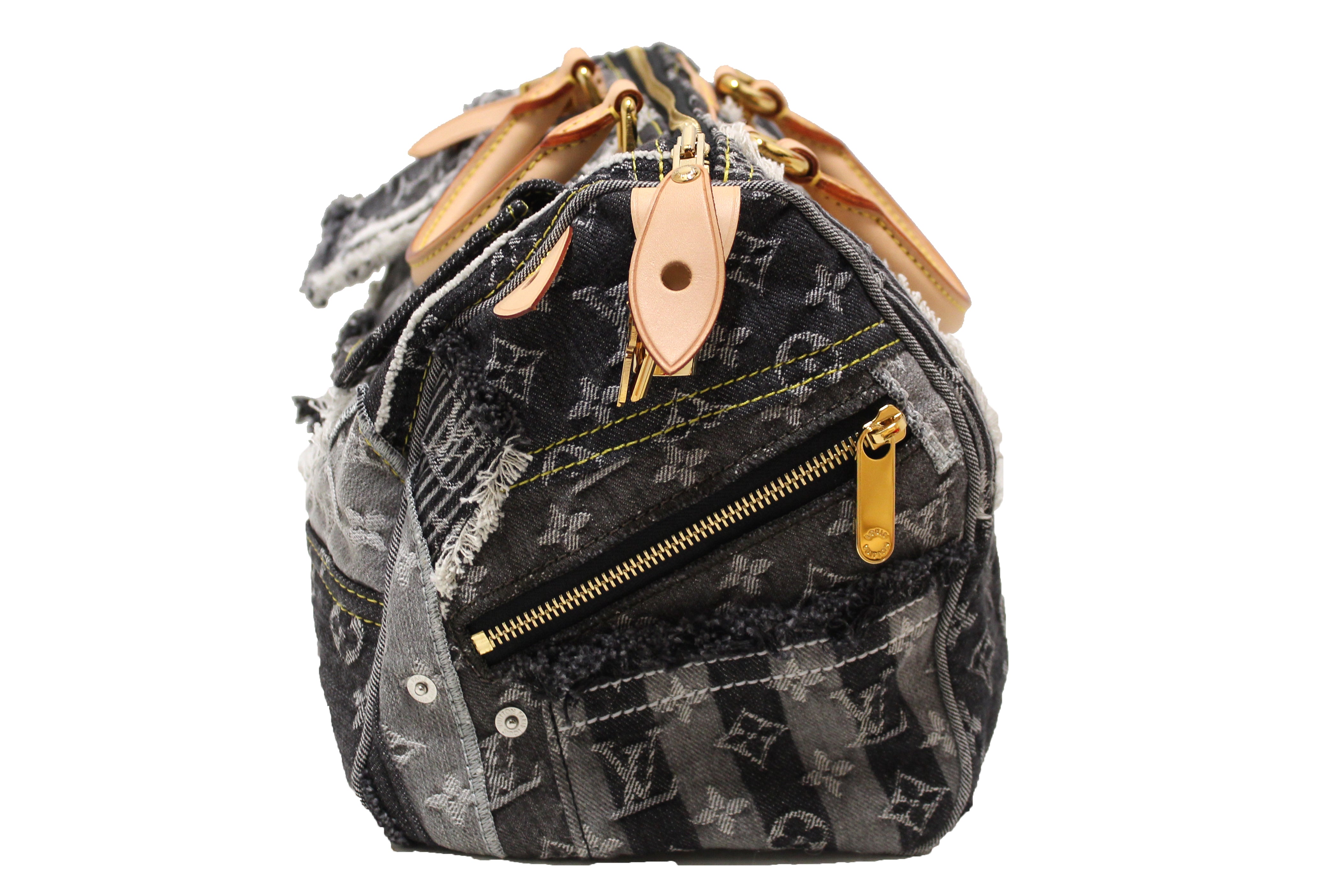 Louis Vuitton Monogram Denim Patchwork Speedy 30 - Handle Bags, Handbags -  LOU786085