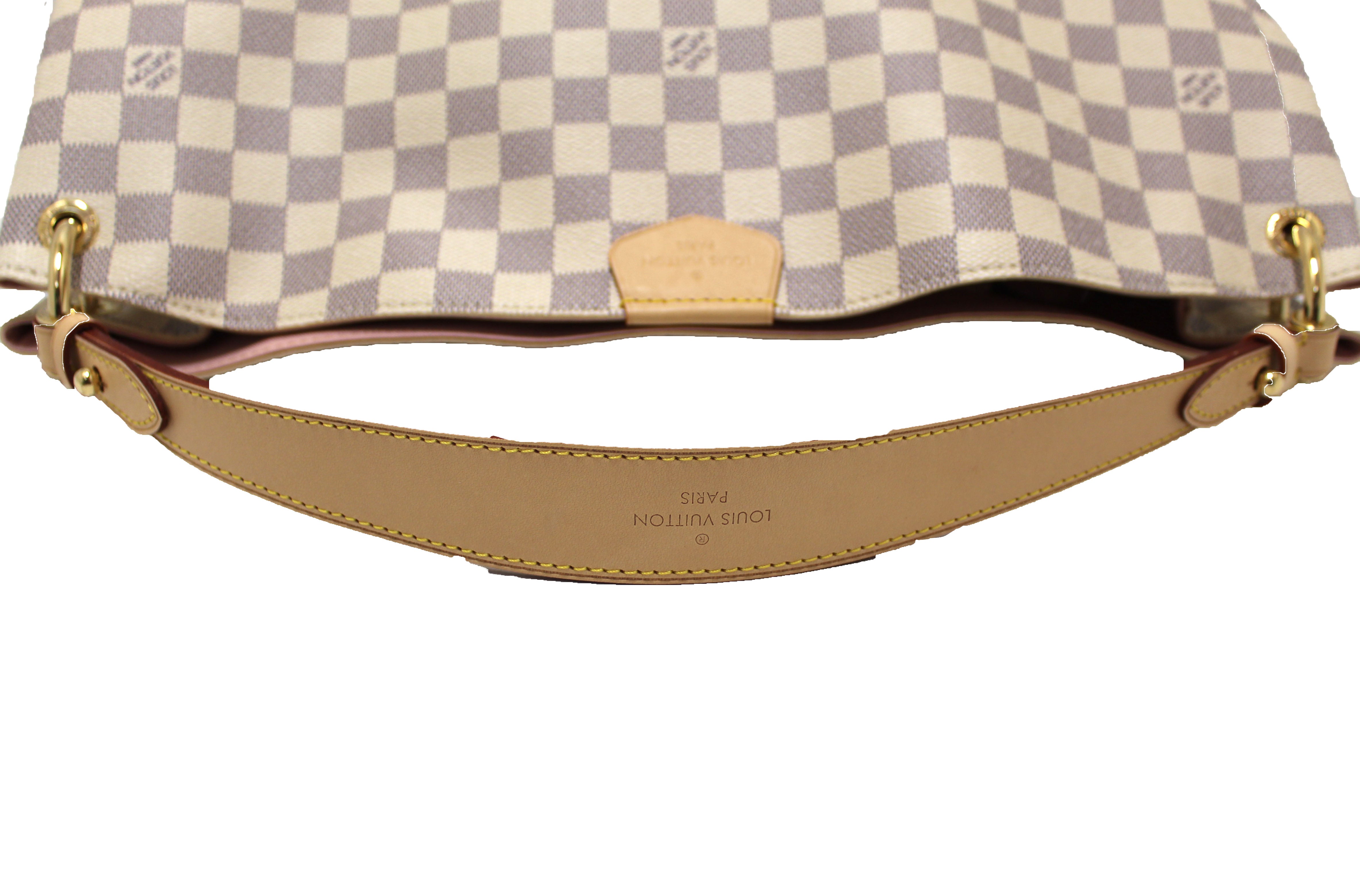 Louis Vuitton Damier Azur Graceful MM Hobo Shoulder Bag – Italy Station