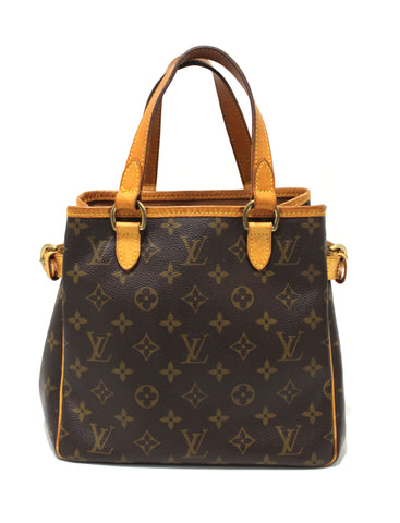 Authentic Louis Vuitton Monogram Canvas Batignolles PM Tote Bag