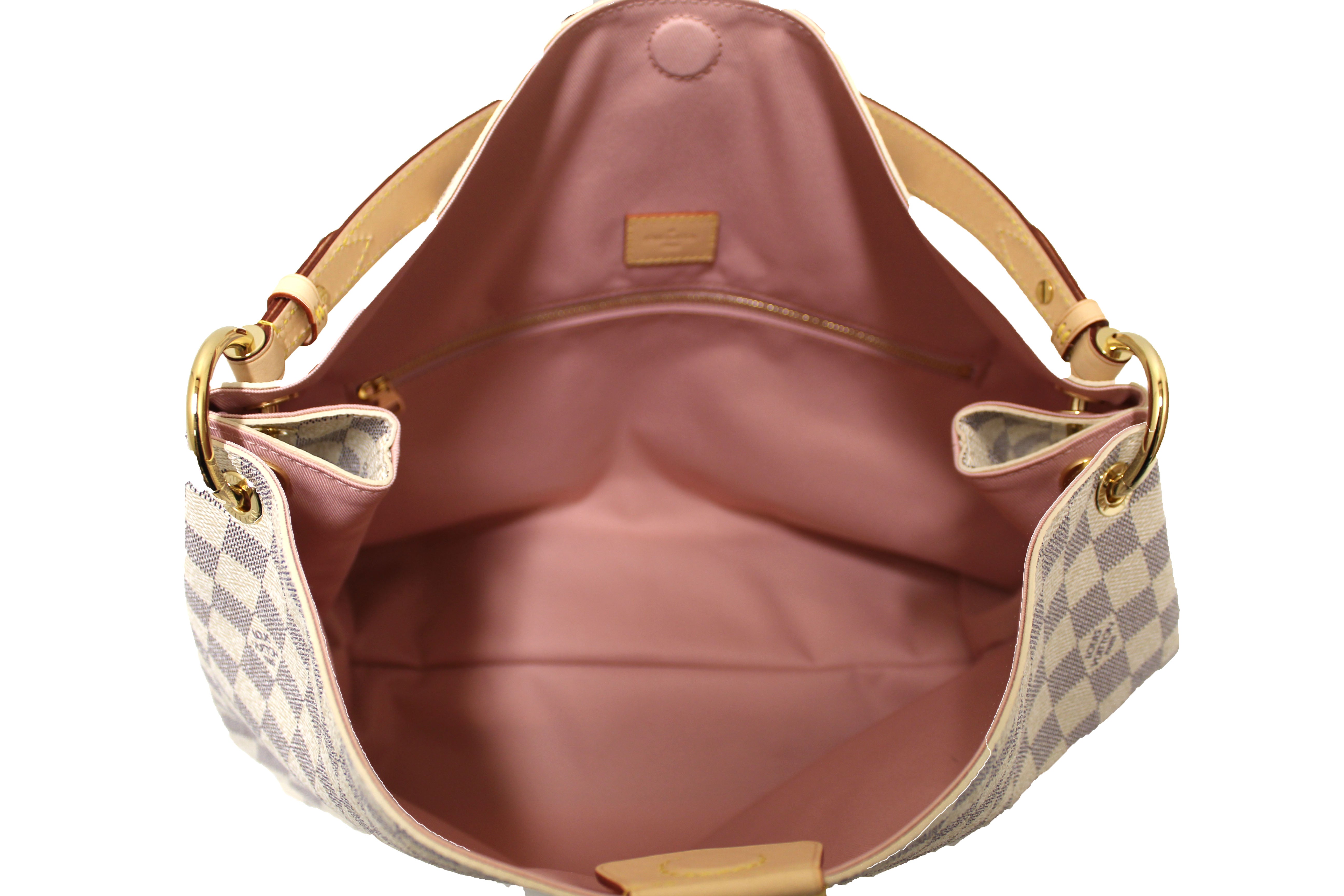 Authentic NEW Louis Vuitton Damier Azur Graceful MM Hobo Shoulder Bag