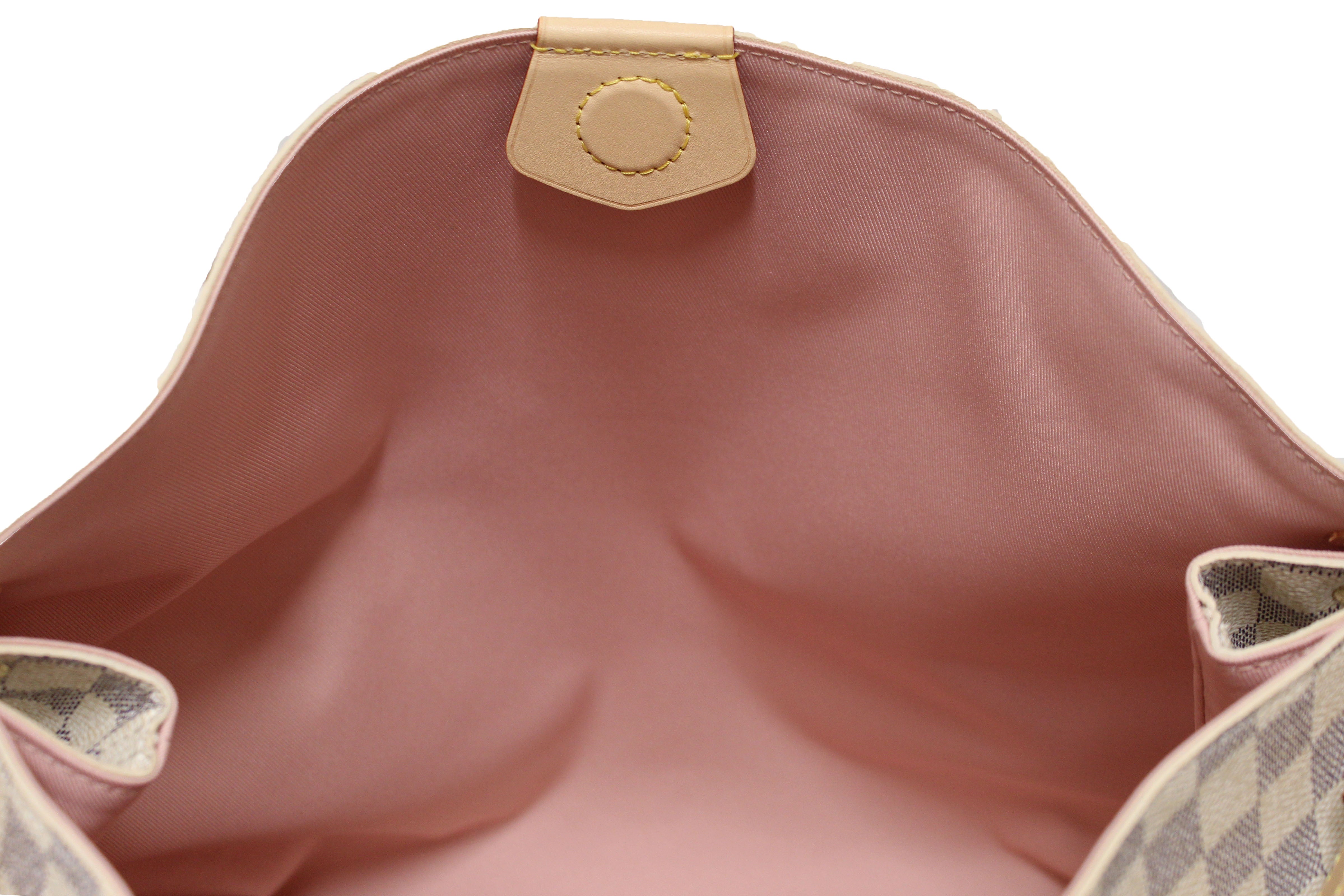 Louis Vuitton Damier Azur Graceful MM Hobo Shoulder Bag – Italy Station