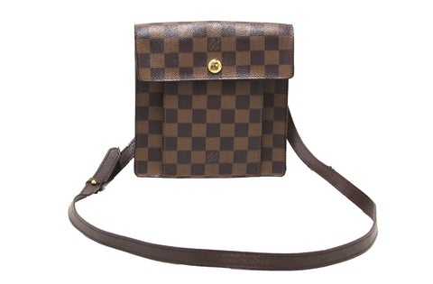 Authentic Louis Vuitton Damier Ebene Pimlico Messenger Bag