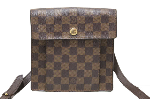 Authentic Louis Vuitton Damier Ebene Pimlico Messenger Bag