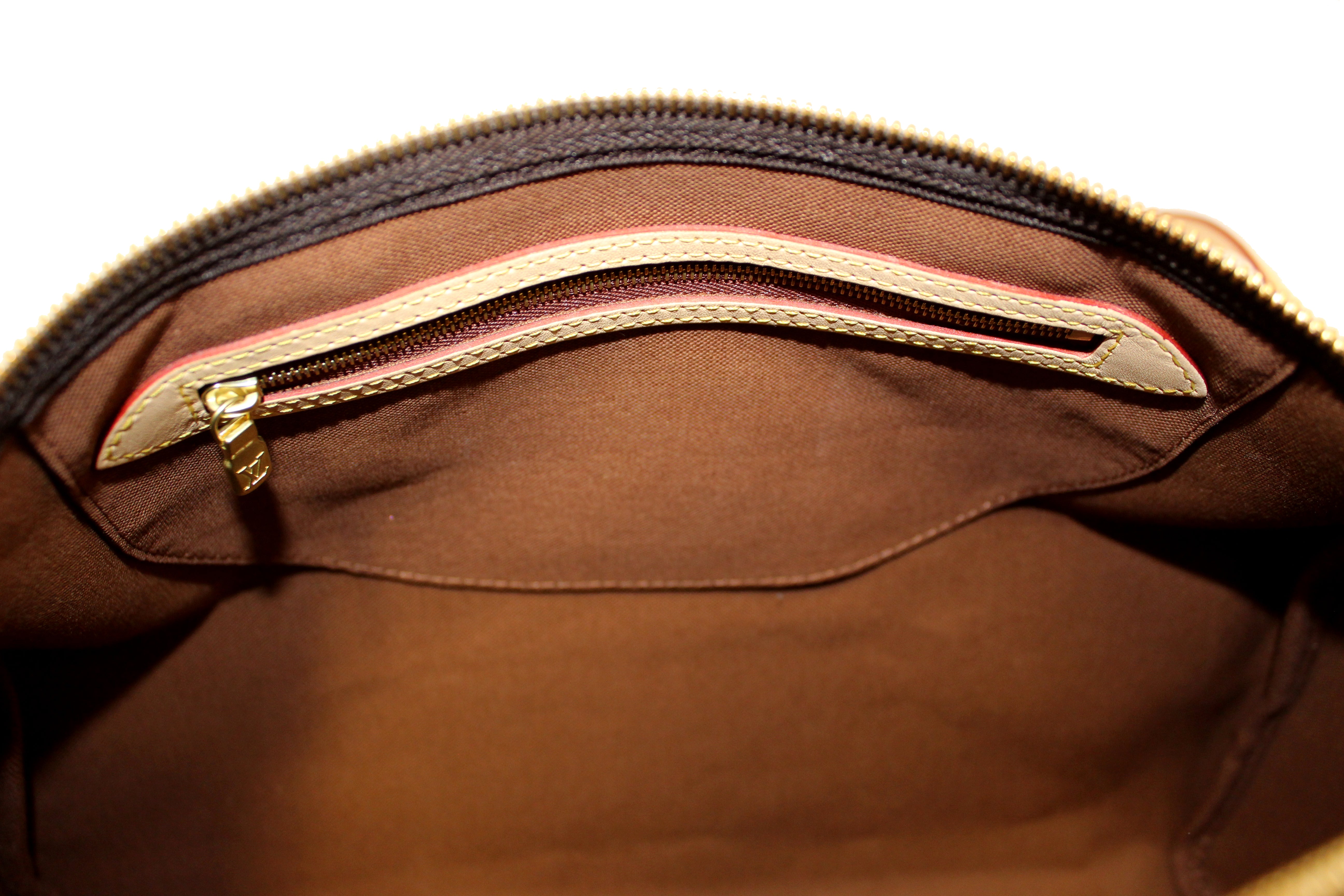 Authentic Louis Vuitton Classic Monogram Speedy 35 Bandouliere Bag