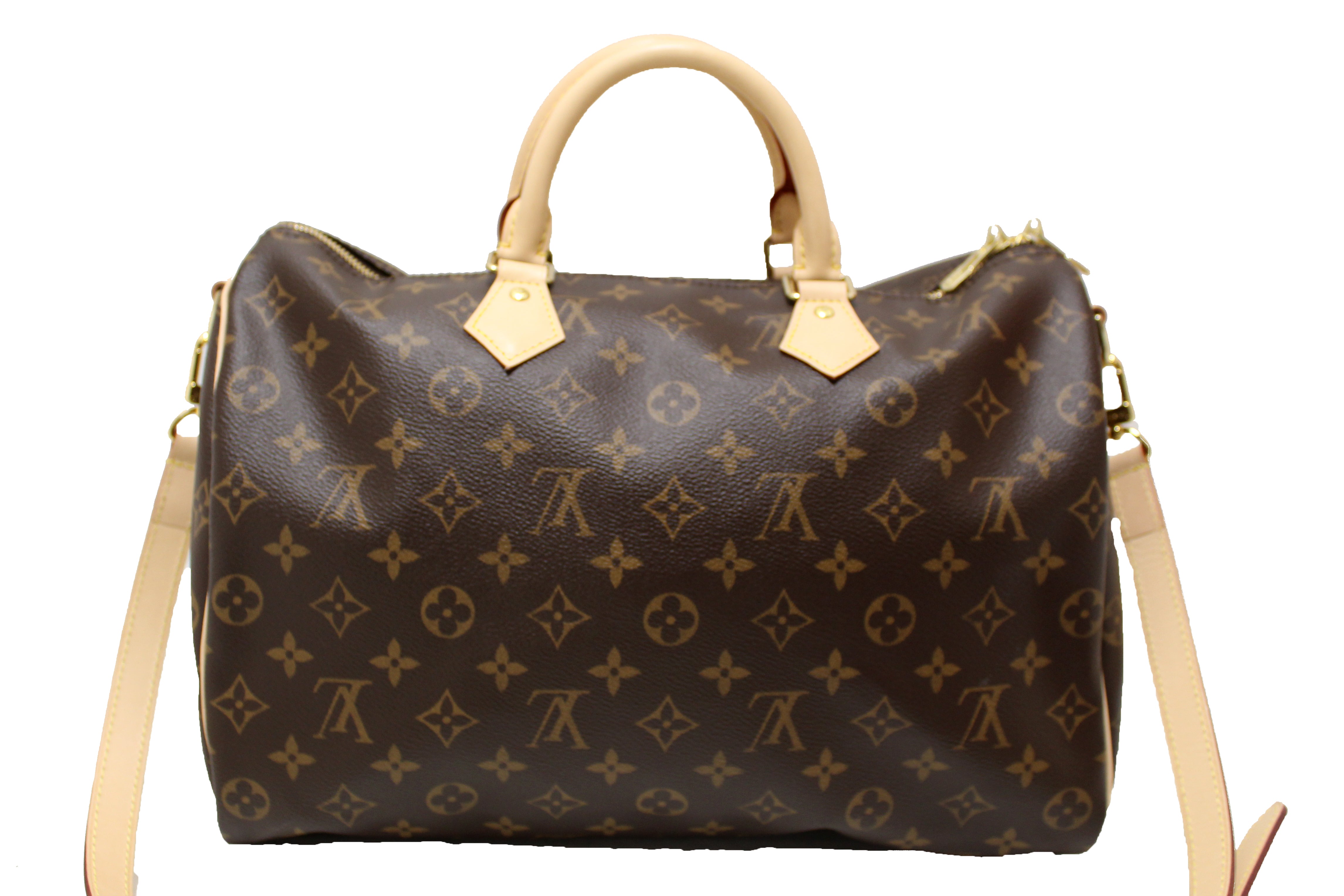 Authentic Louis Vuitton Classic Monogram Speedy 35 Bandouliere Bag – Paris  Station Shop