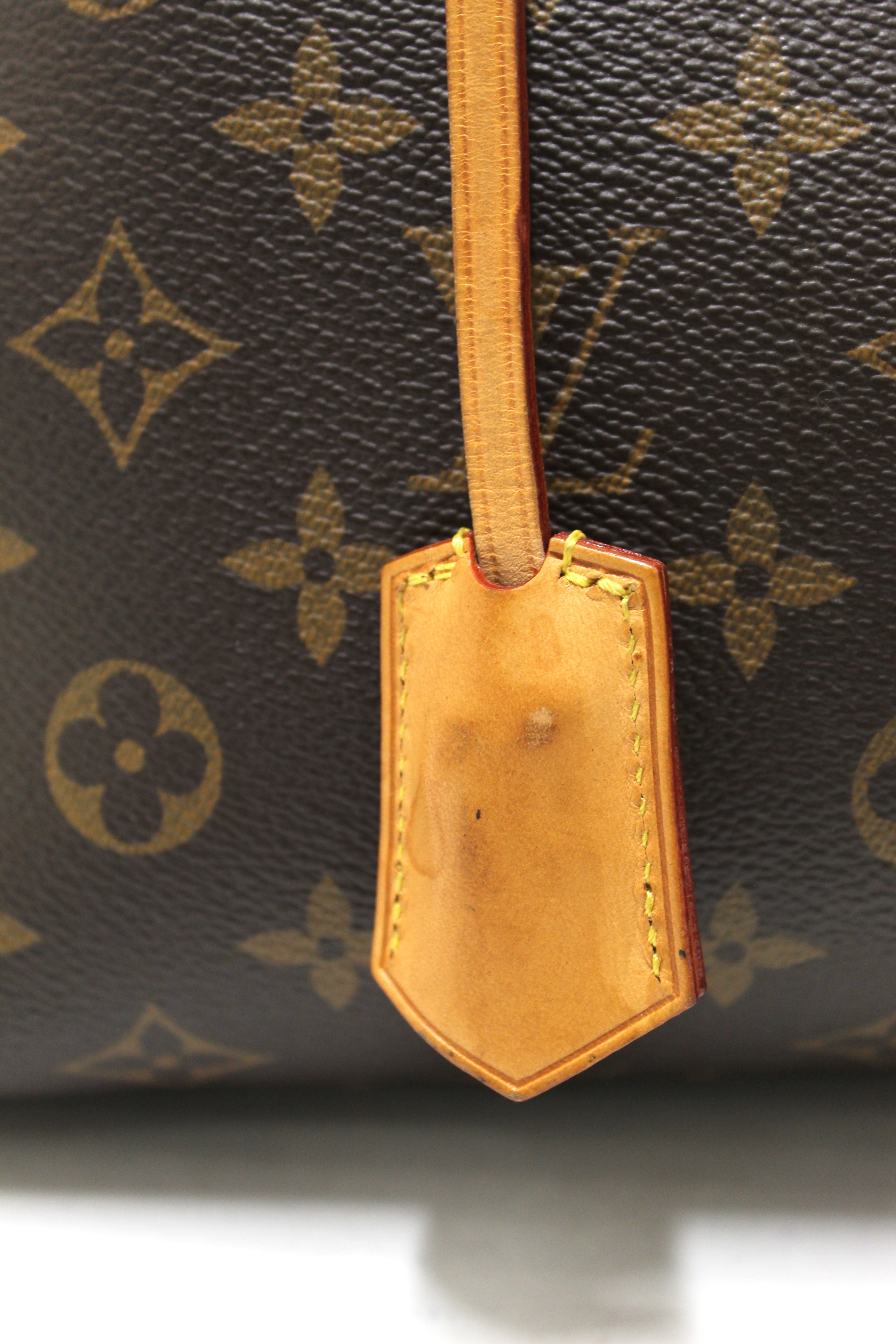 Authentic Louis Vuitton Limited Edition Monogram Lockit Chain Tote Bag