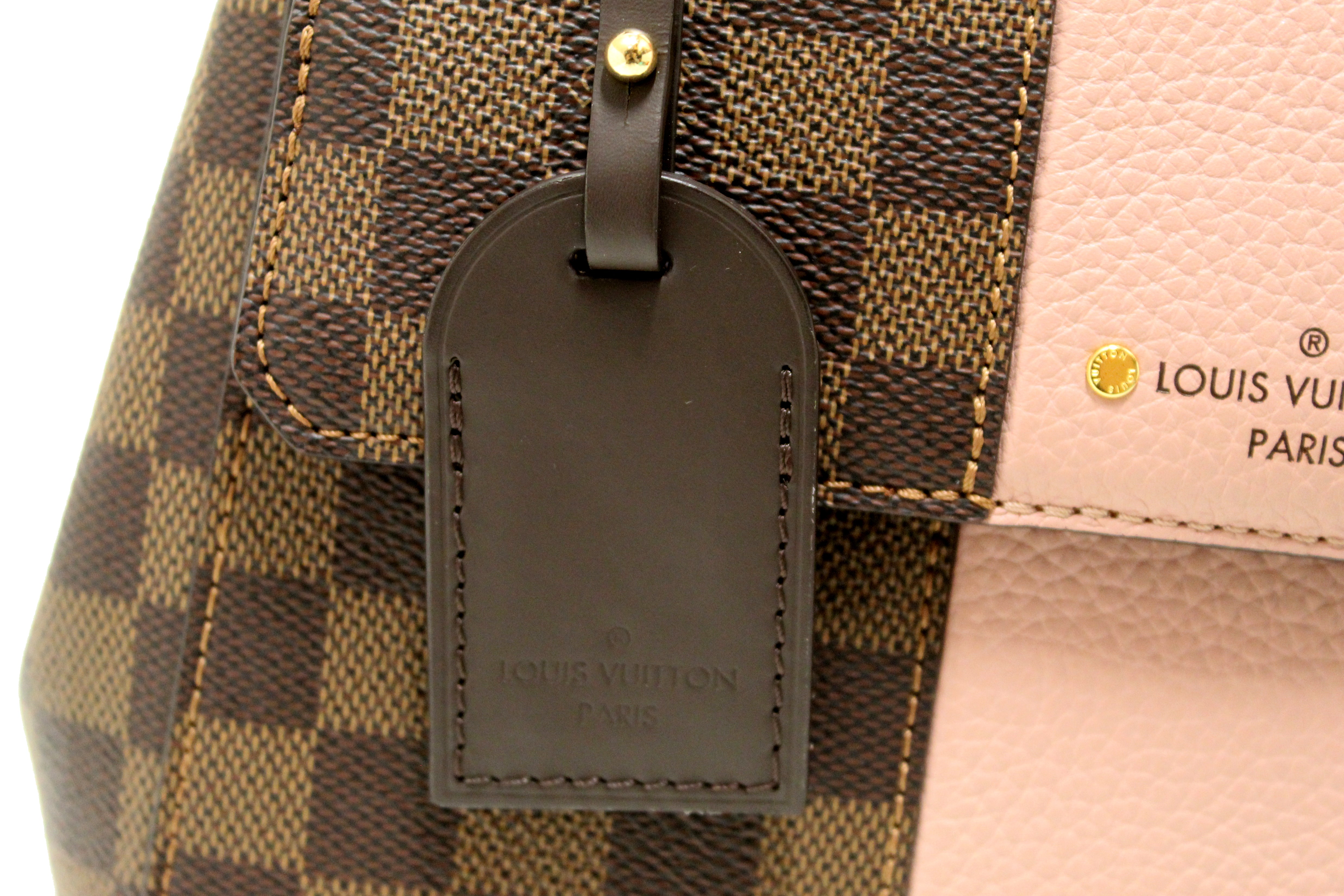 Authentic Louis Vuitton Damier Ebene Magnolia Bond Street BB Bag