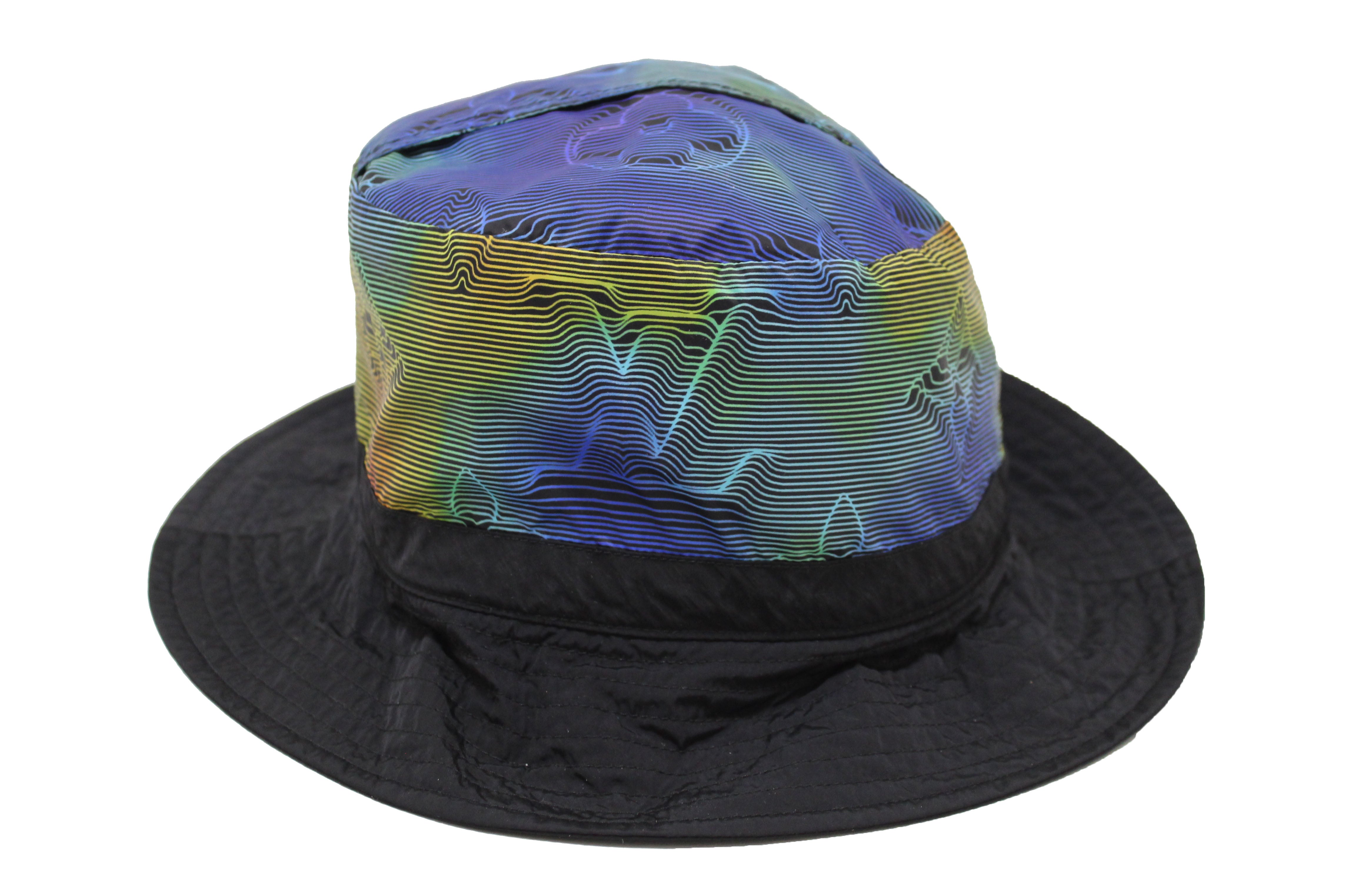 Buy Louis Vuitton LOUISVUITTON Size:- MP2552 Bob Transformable Louis Vuitton  2054 Rainbow Logo Nylon Bucket Hat from Japan - Buy authentic Plus  exclusive items from Japan