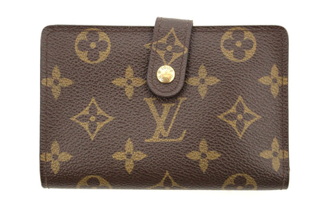 Authentic Louis Vuitton Monogram Canvas French Wallet