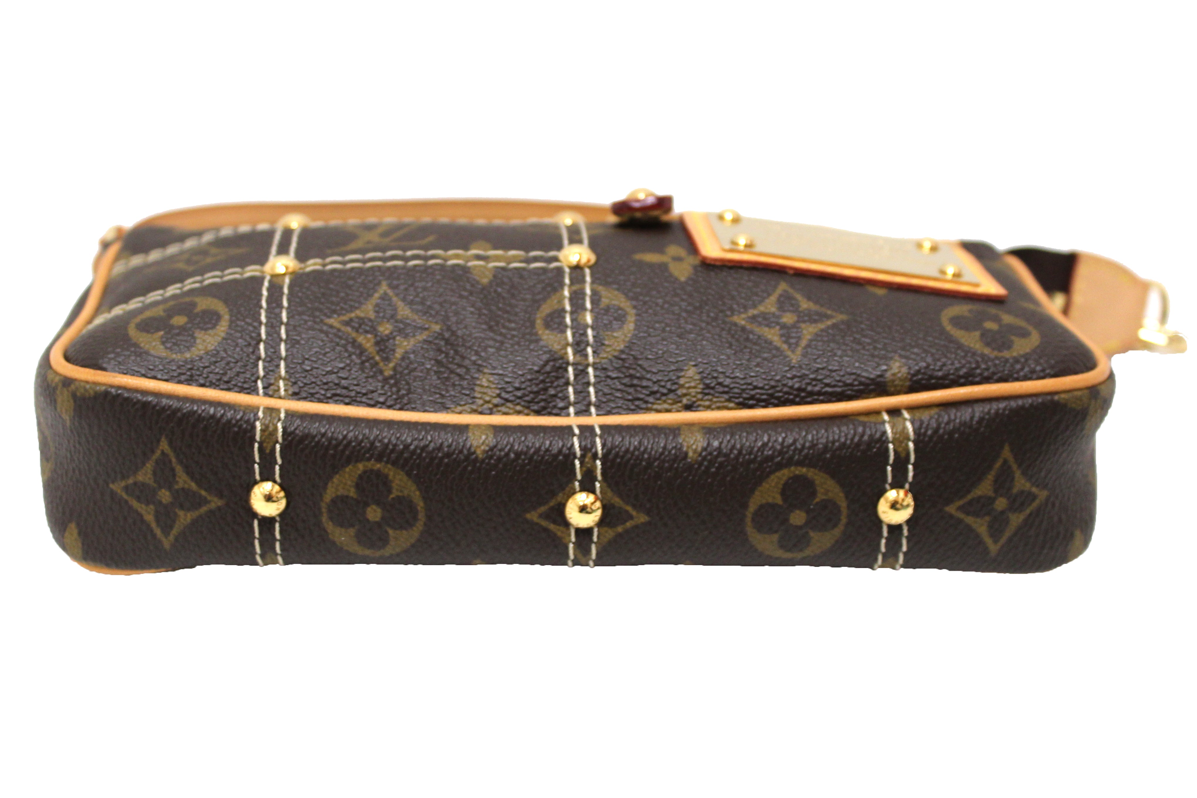 Louis Vuitton Limited Edition Monogram Canvas Riveting Bag – Leiame Luxe
