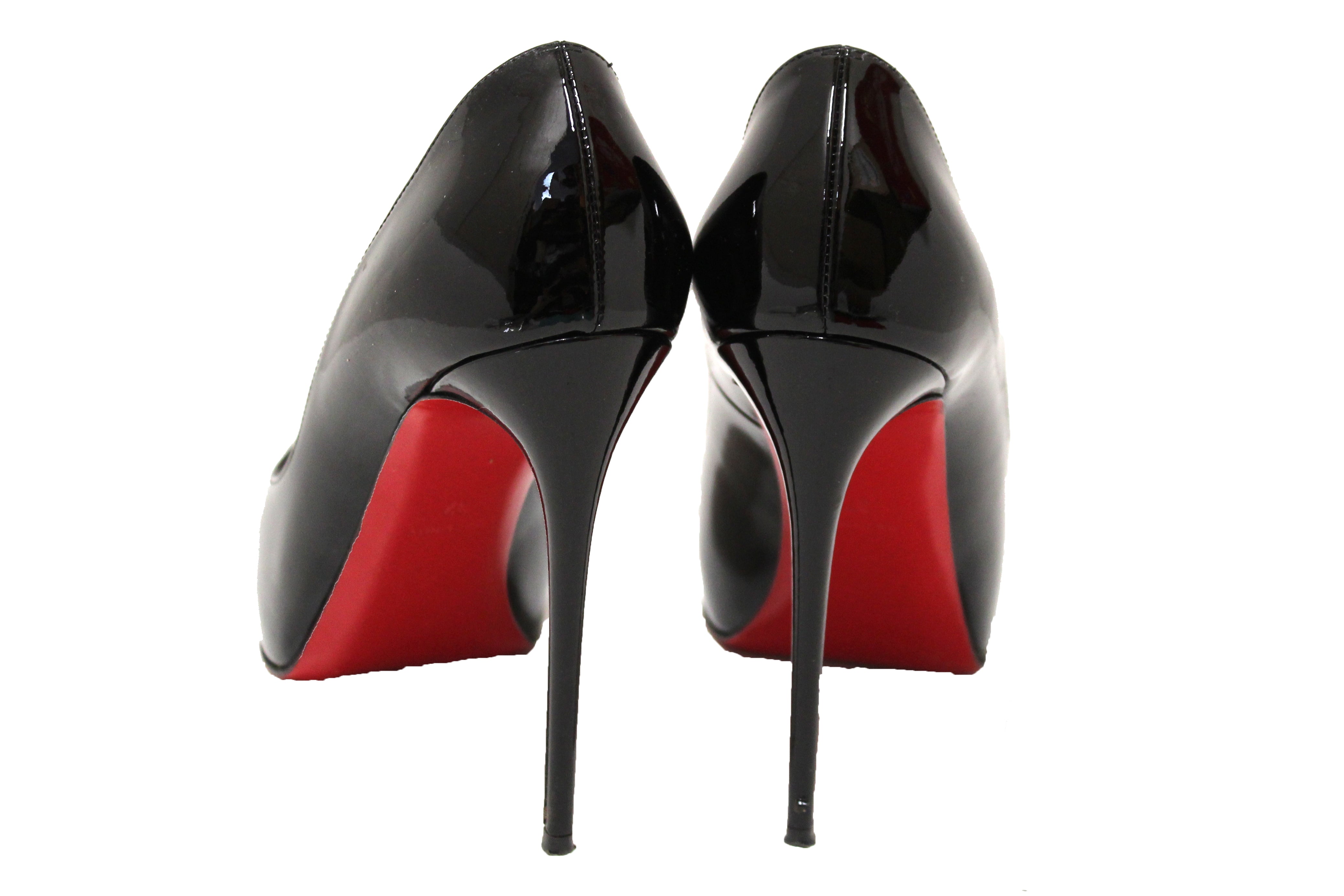Very privé patent leather heels Christian Louboutin Black size