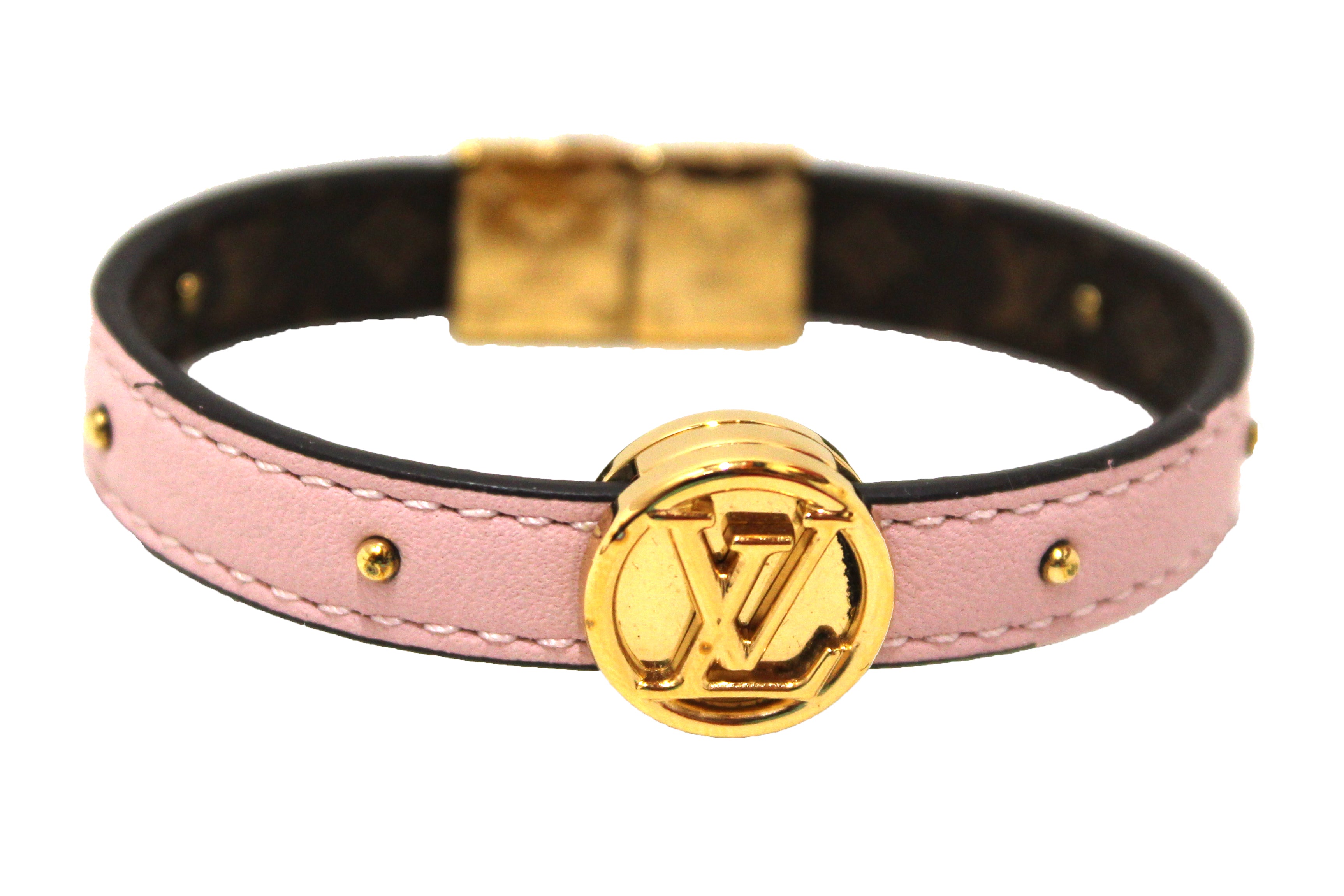 Louis Vuitton Circle Reversible Bracelet Monogram Noir – STYLISHTOP
