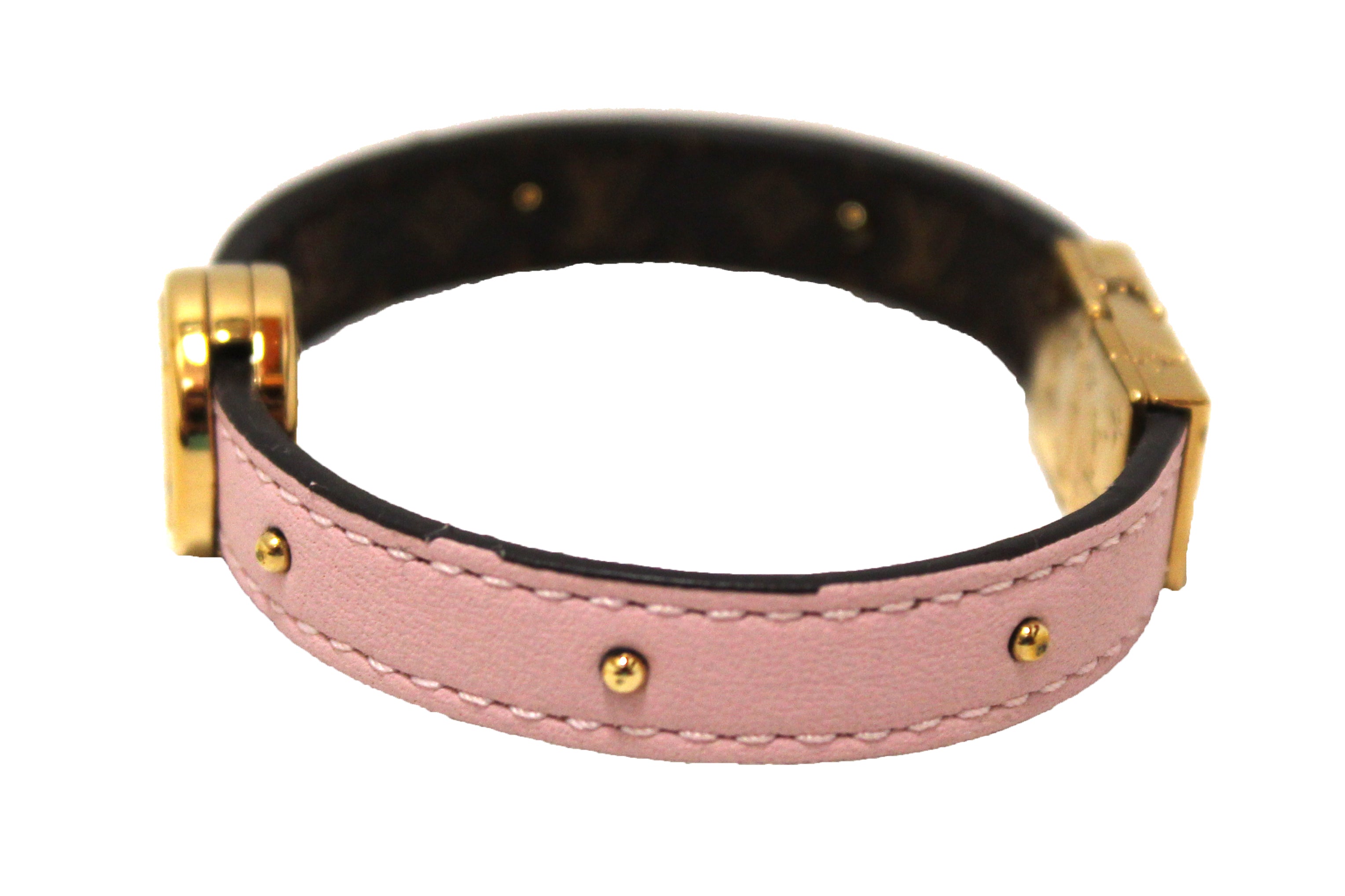 Shop Louis Vuitton MONOGRAM Lv circle reversible bracelet (M6173E, M6268E)  by sunnyfunny