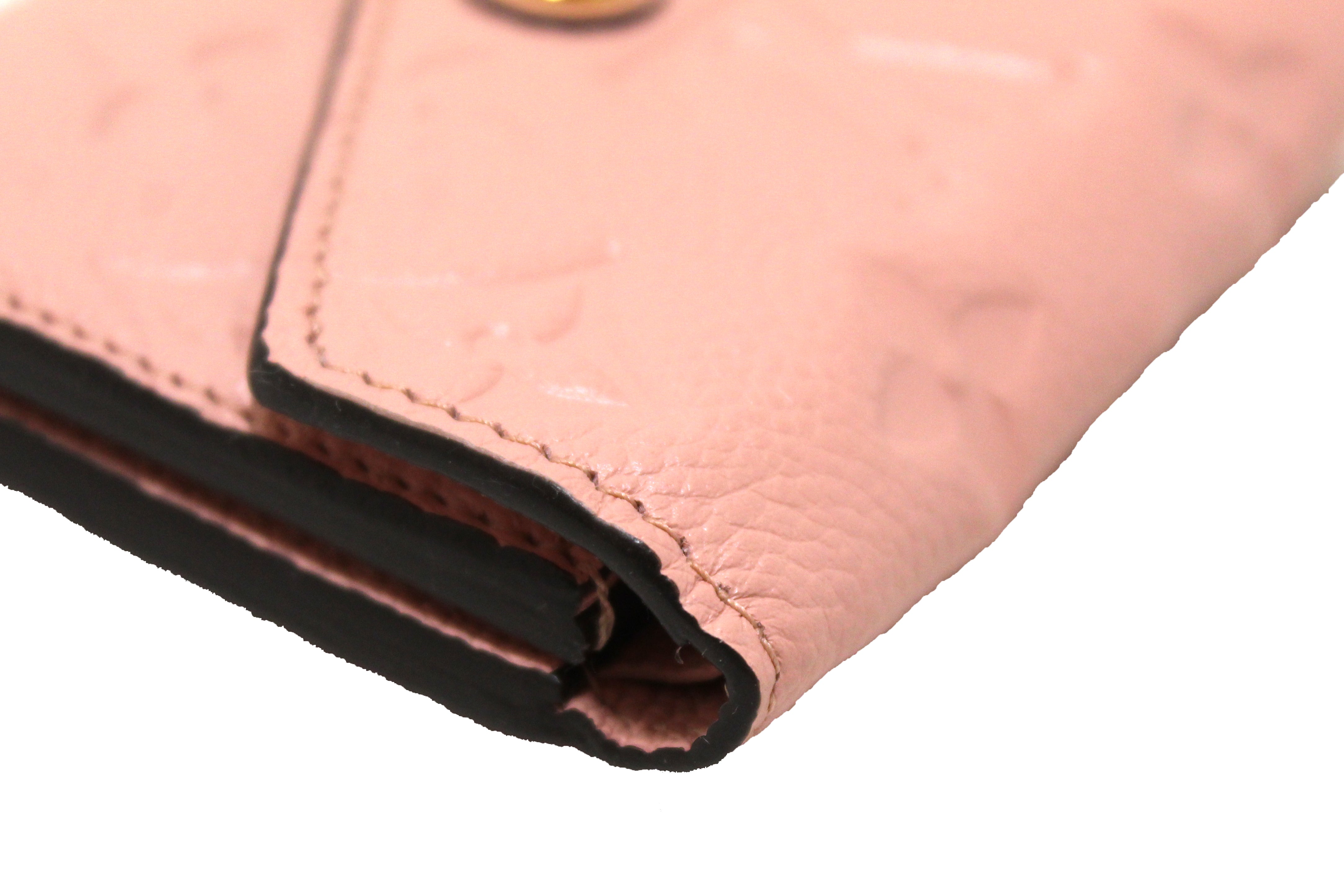 compact wallet monogram empreinte