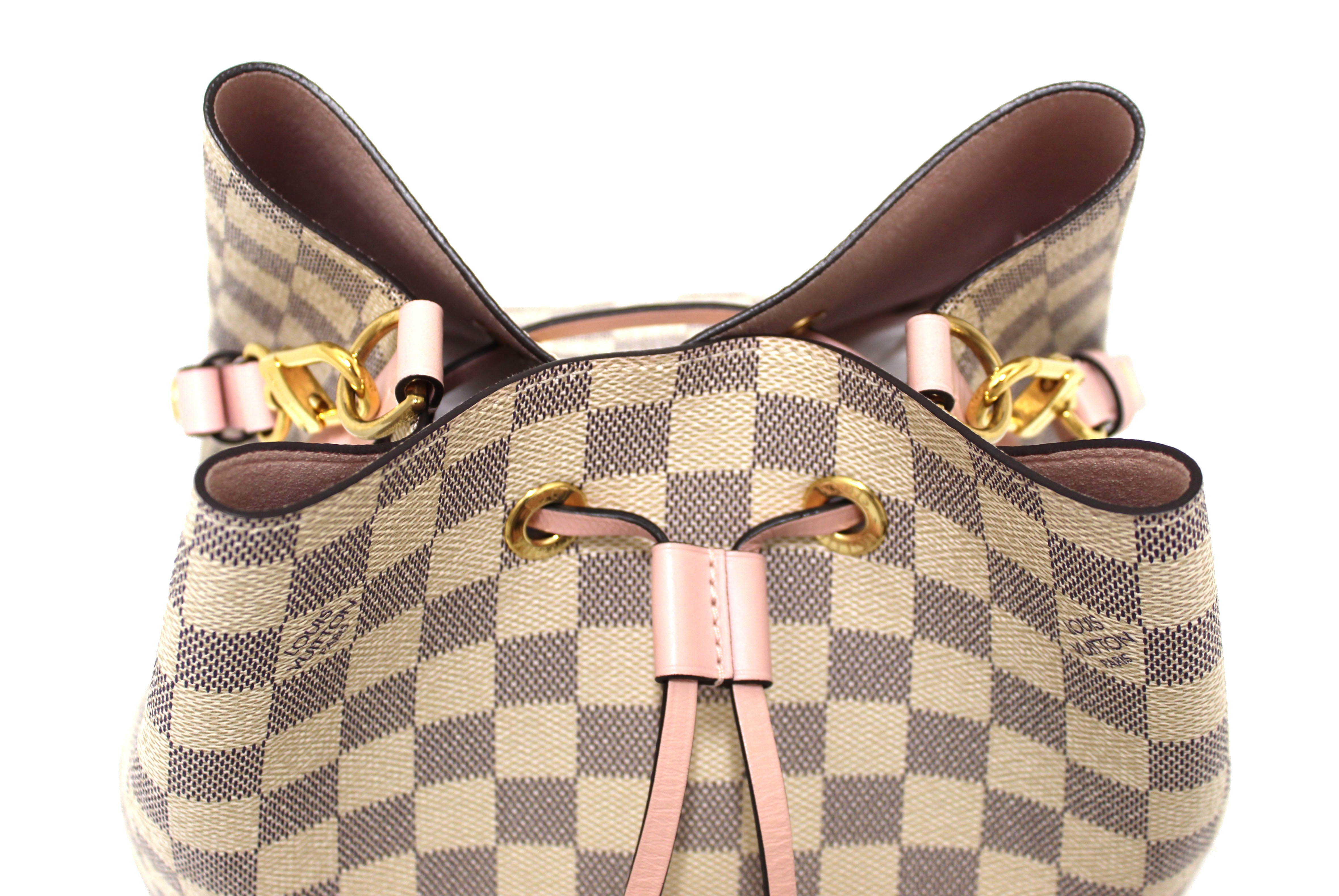 Authentic Louis Vuitton Damier Azur NeoNoe MM Shoulder Bag