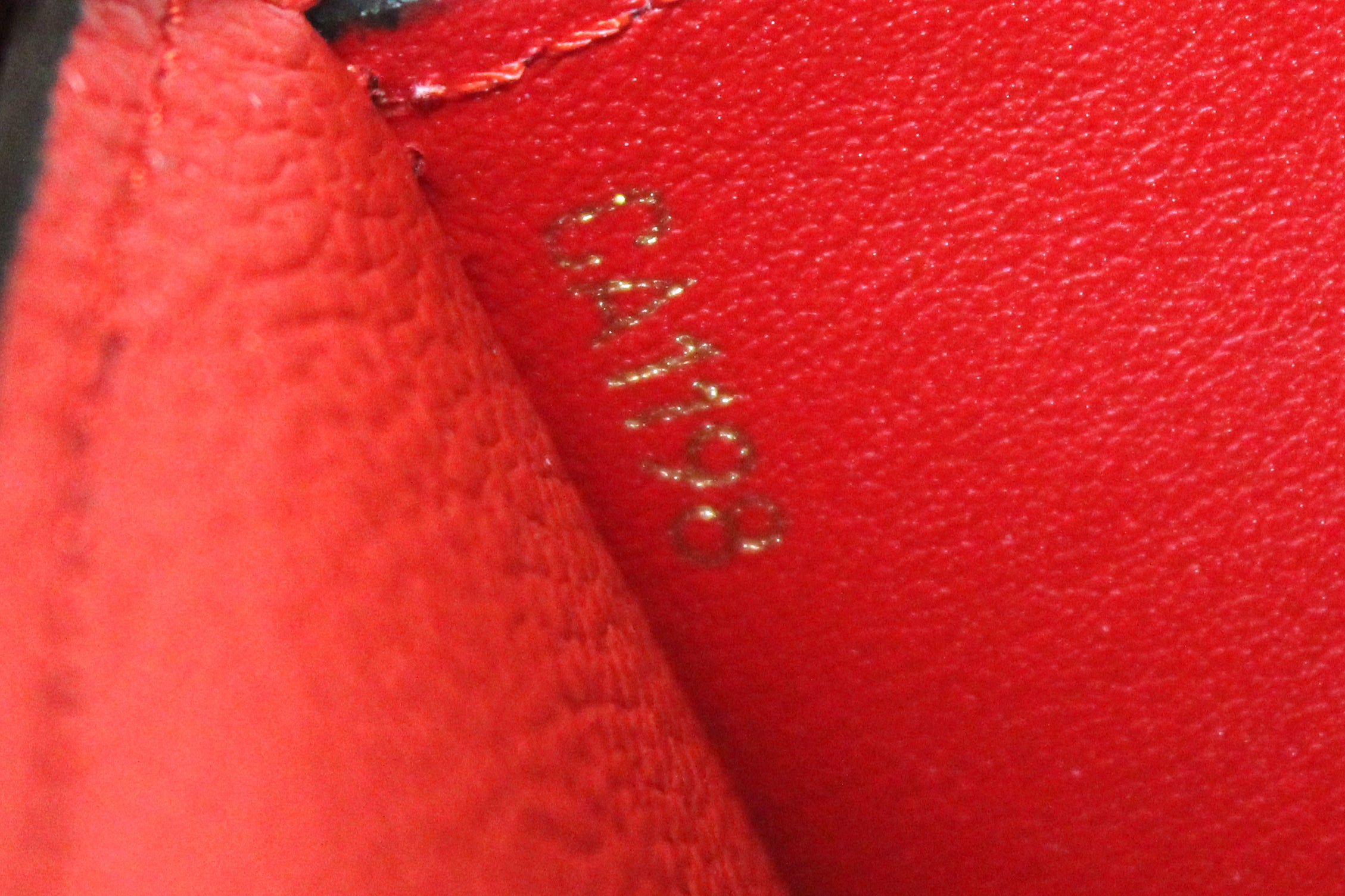 Louis Vuitton Monogram Canvas Pallas NM CompactWallet Red Flap Brown Cloth  ref.966112 - Joli Closet