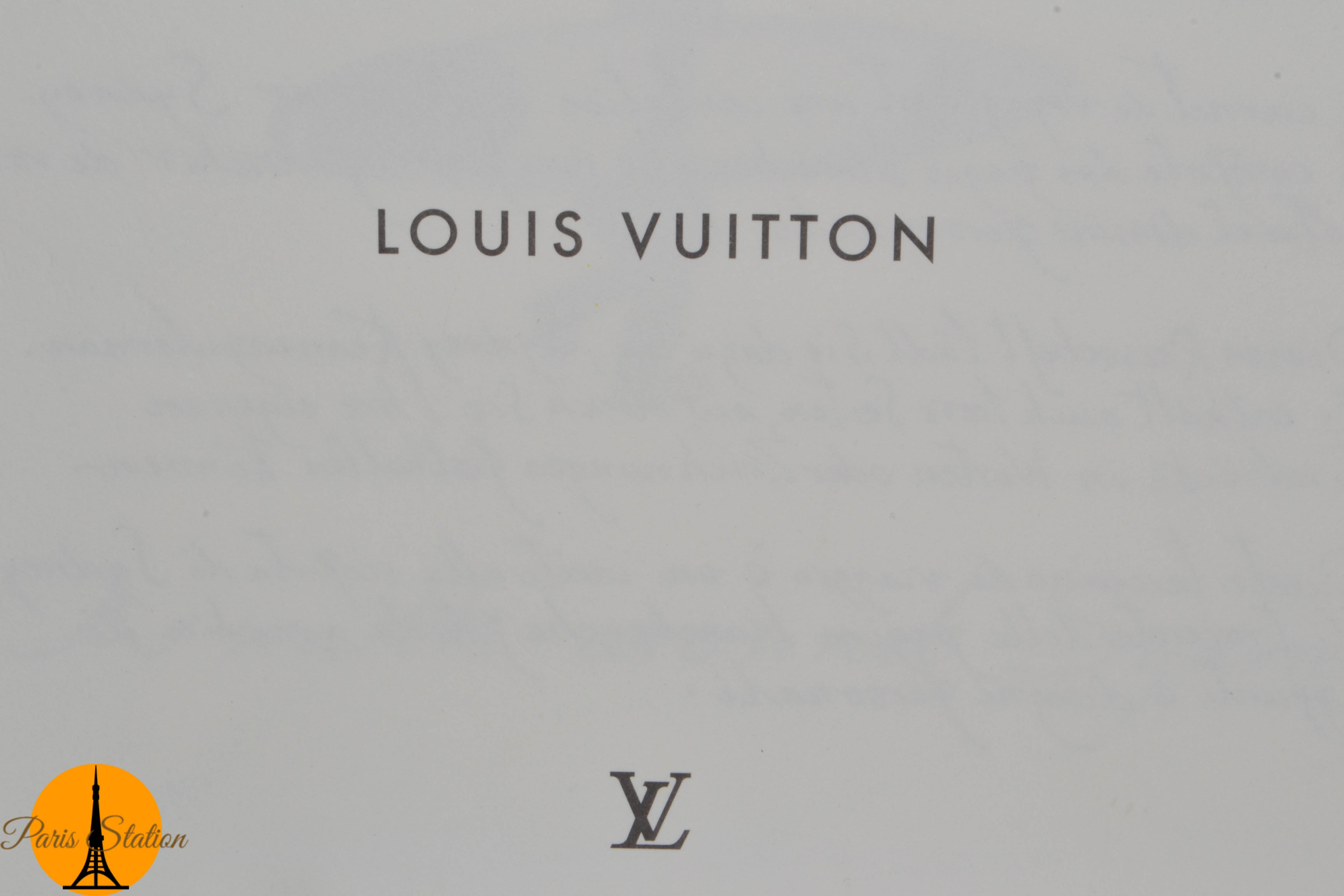 Authentic Louis Vuitton Blue Sydney Australia Travel Book