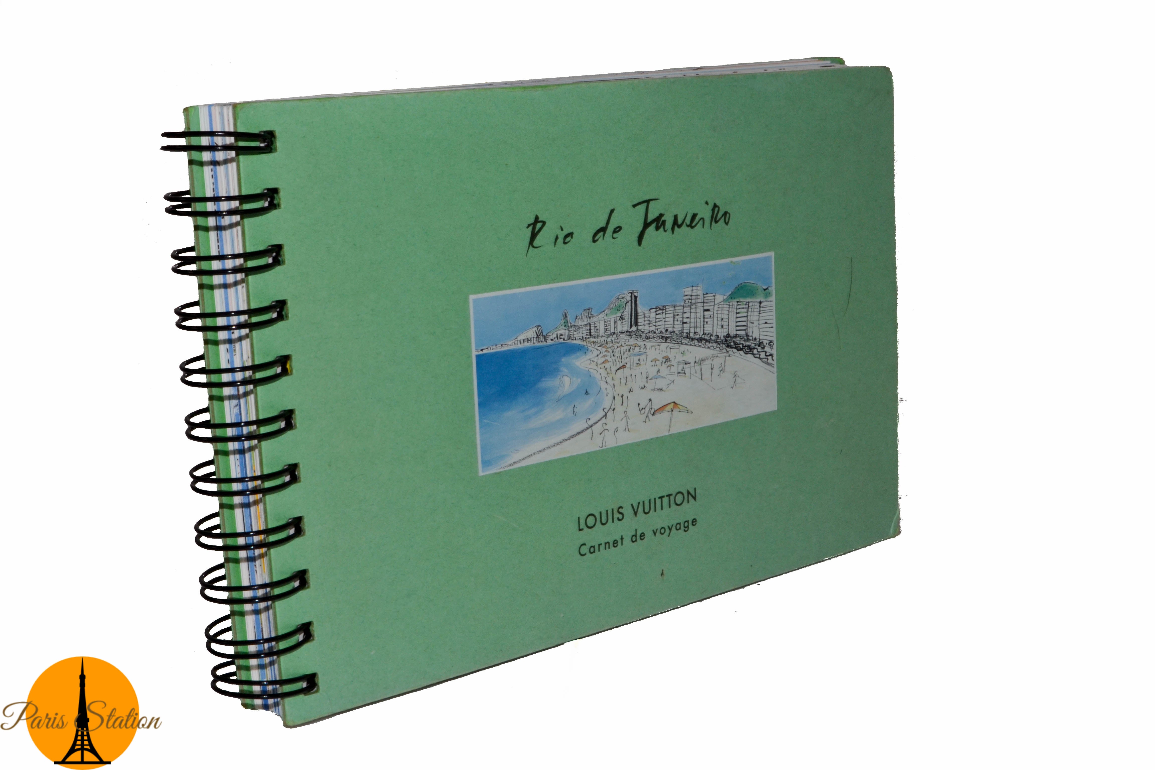 Authentic Louis Vuitton Green Rio de Janeiro Travel Book – Paris Station  Shop