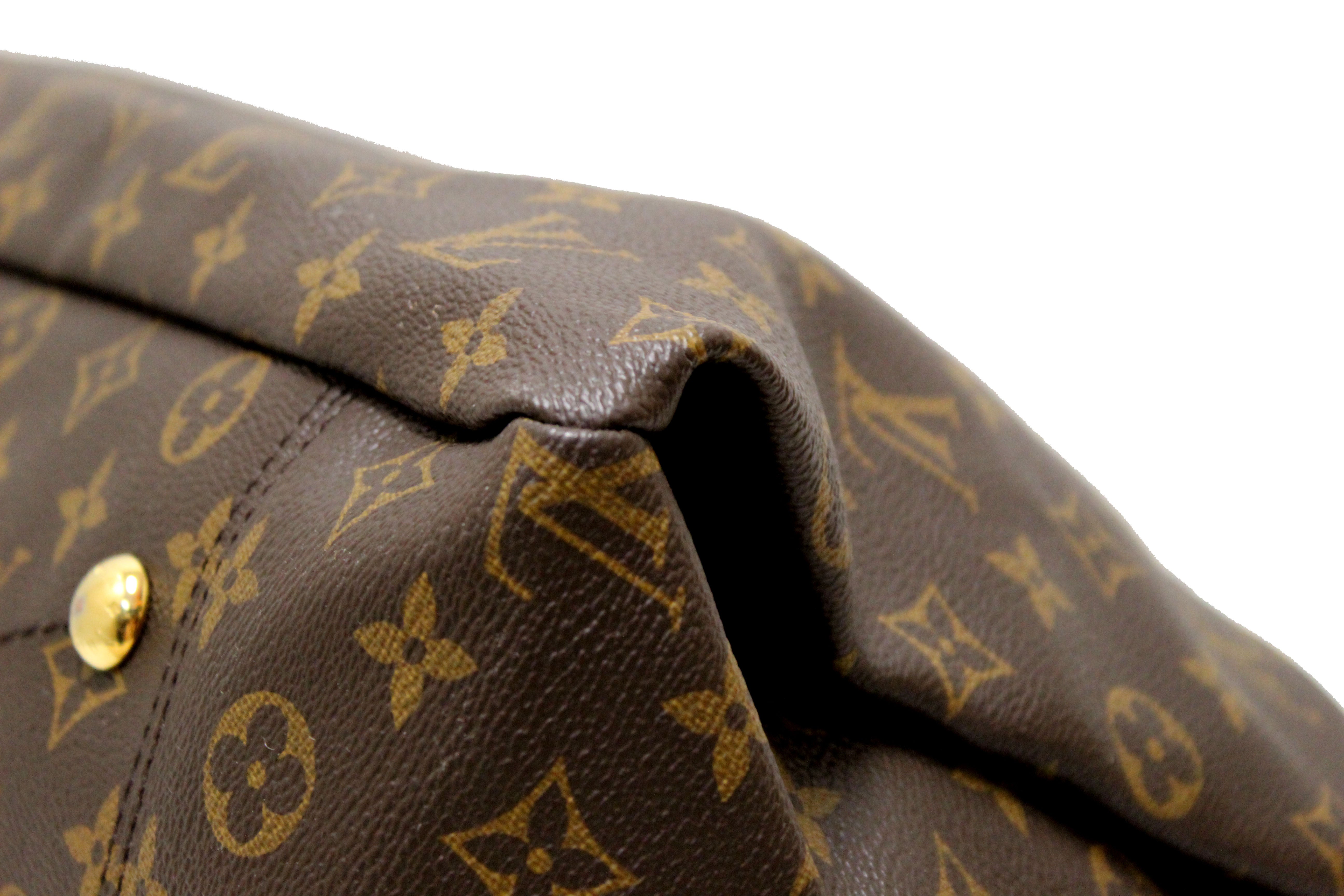 Artsy handbag Louis Vuitton Beige in Cotton - 29855988